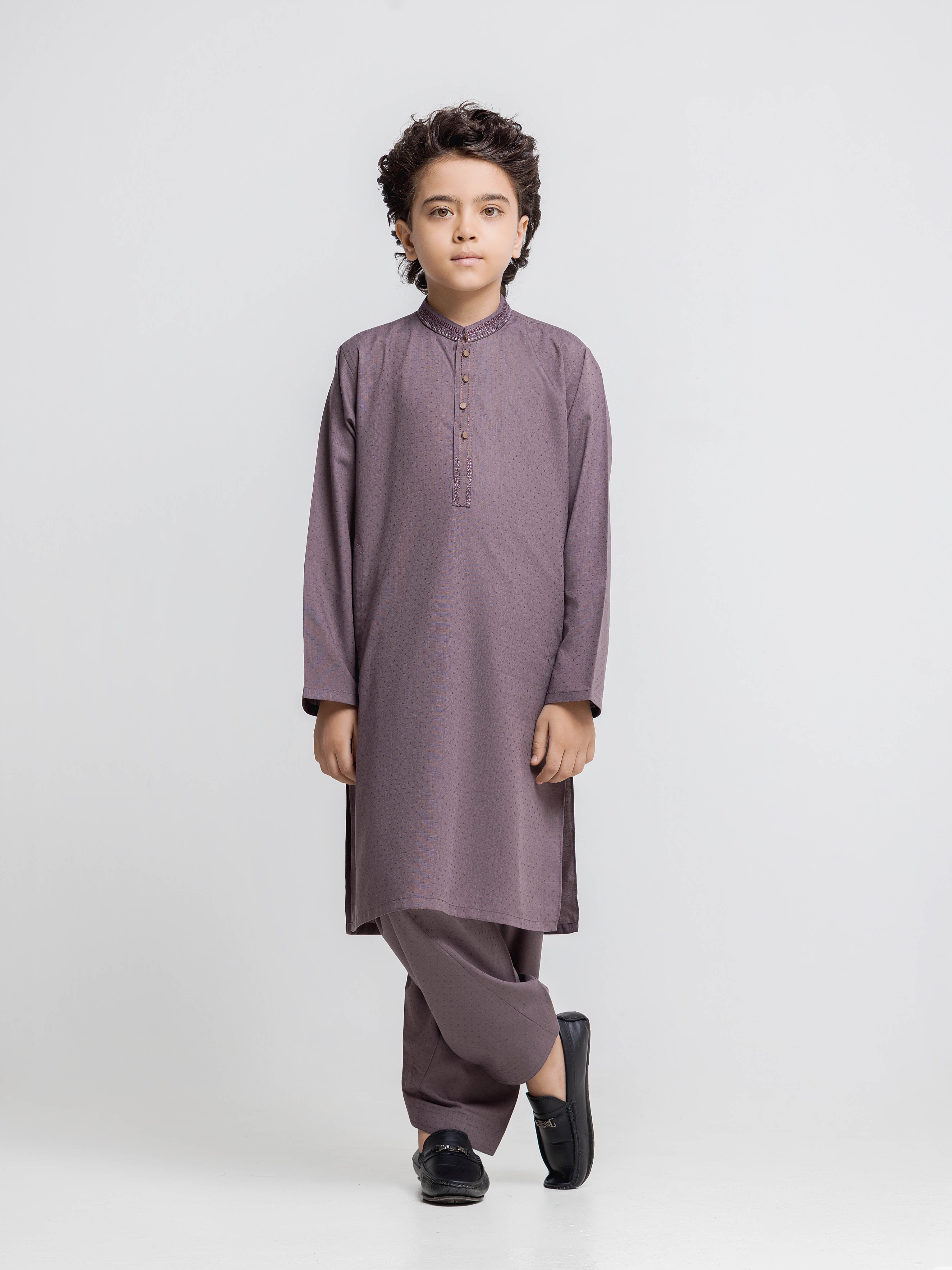 Embroidered Blended Shalwar Kameez - EBTKS6-4097