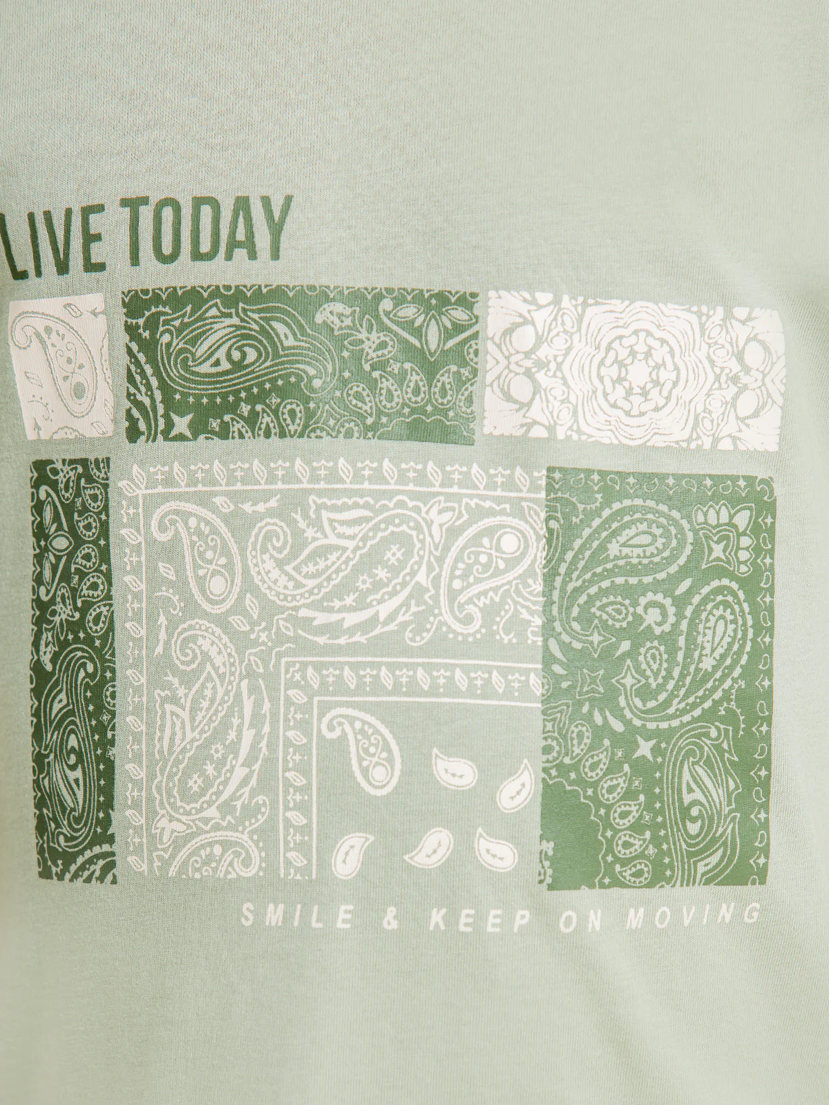 Live Today Paisley Graphic Tee - EBTTS24-020 - Image 3