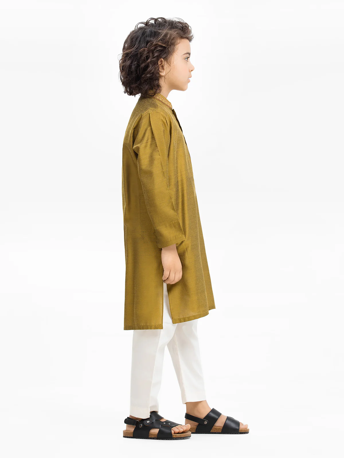 Embroidered Blended Kurta - EBTKC24-019 - Image 2