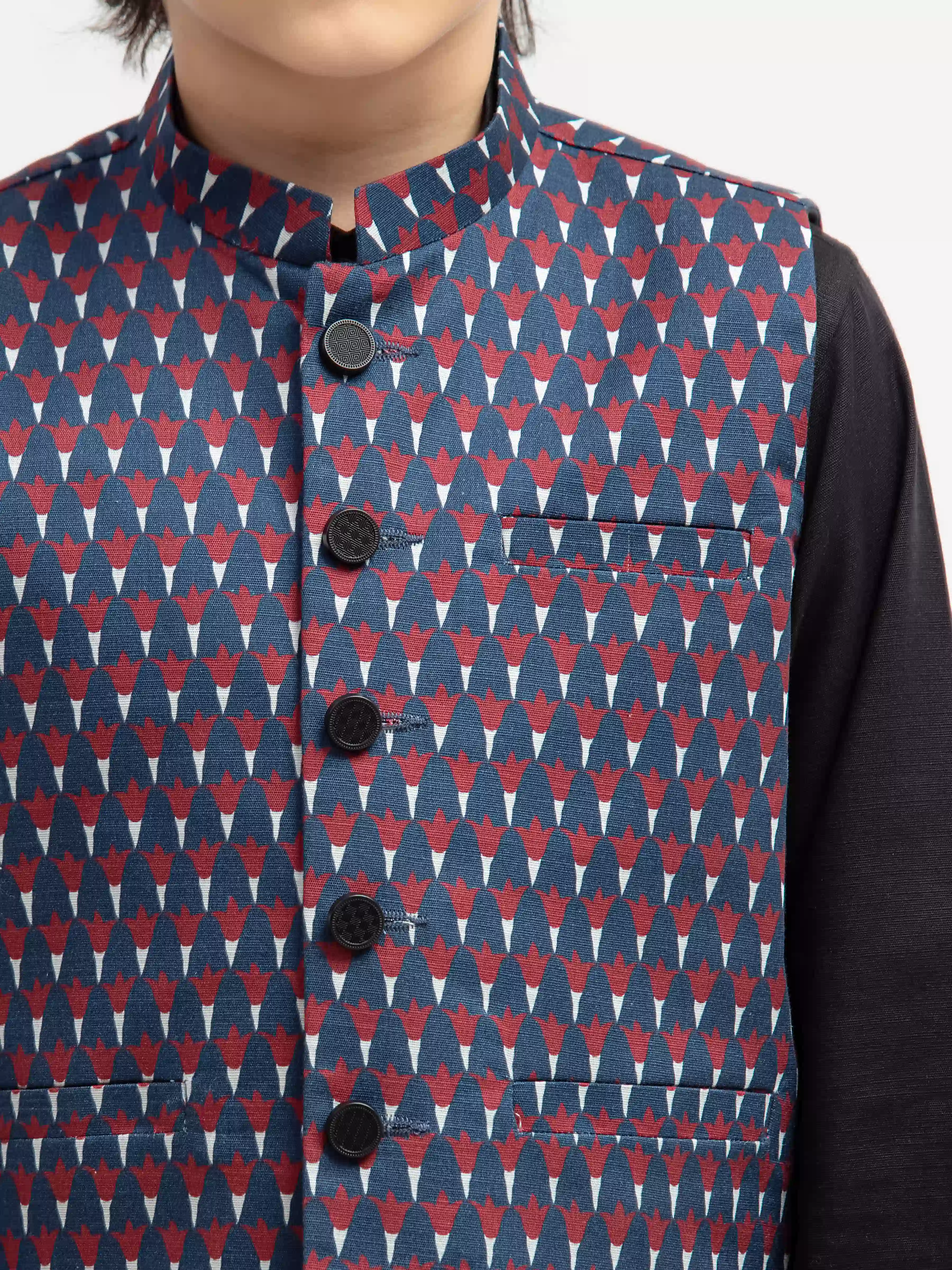 Khaddar Waistcoat Suit - ECBTWCS5-069 - Image 3