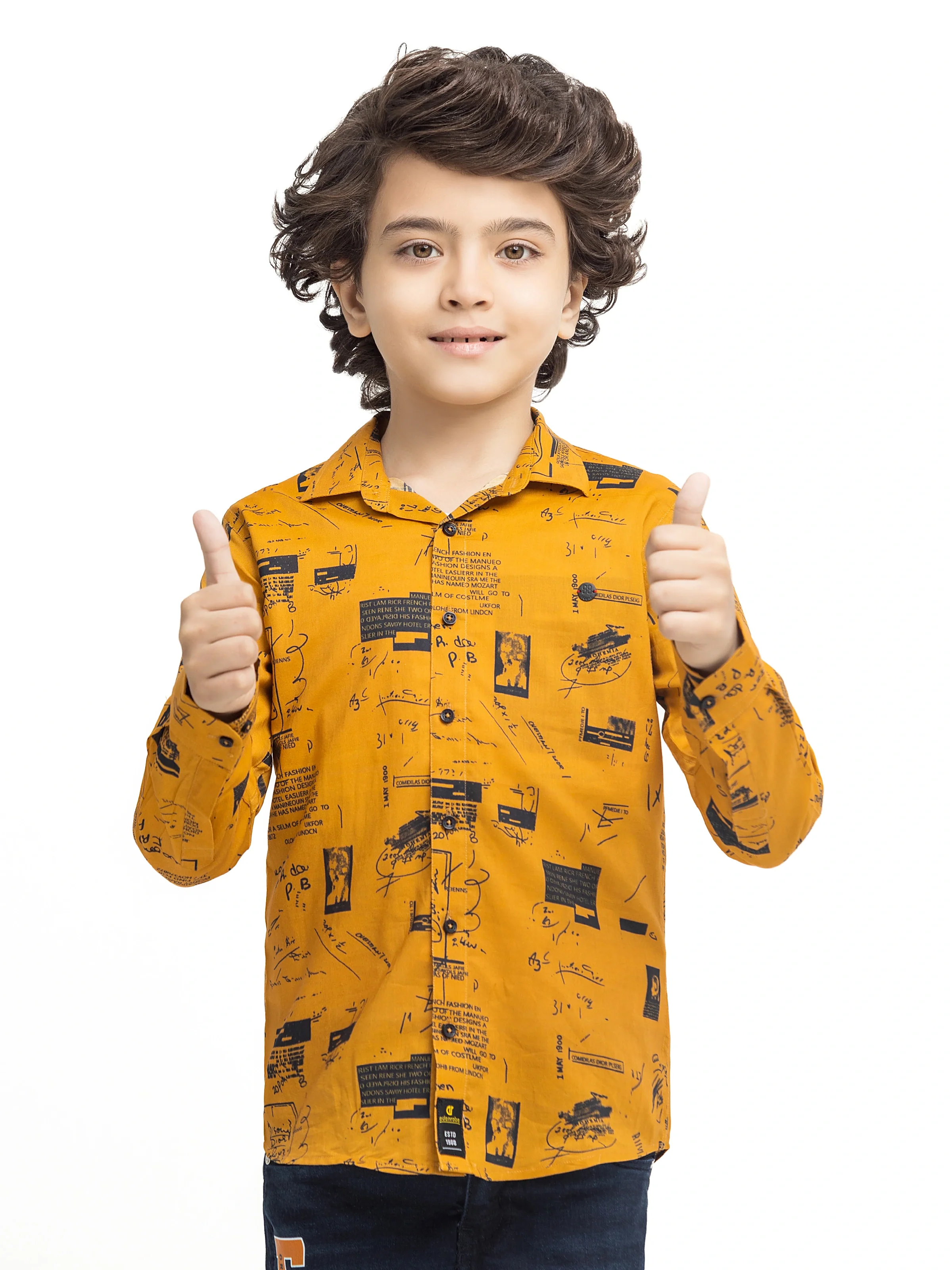 Printed Shirt - EBTS5-27609 - Image 3