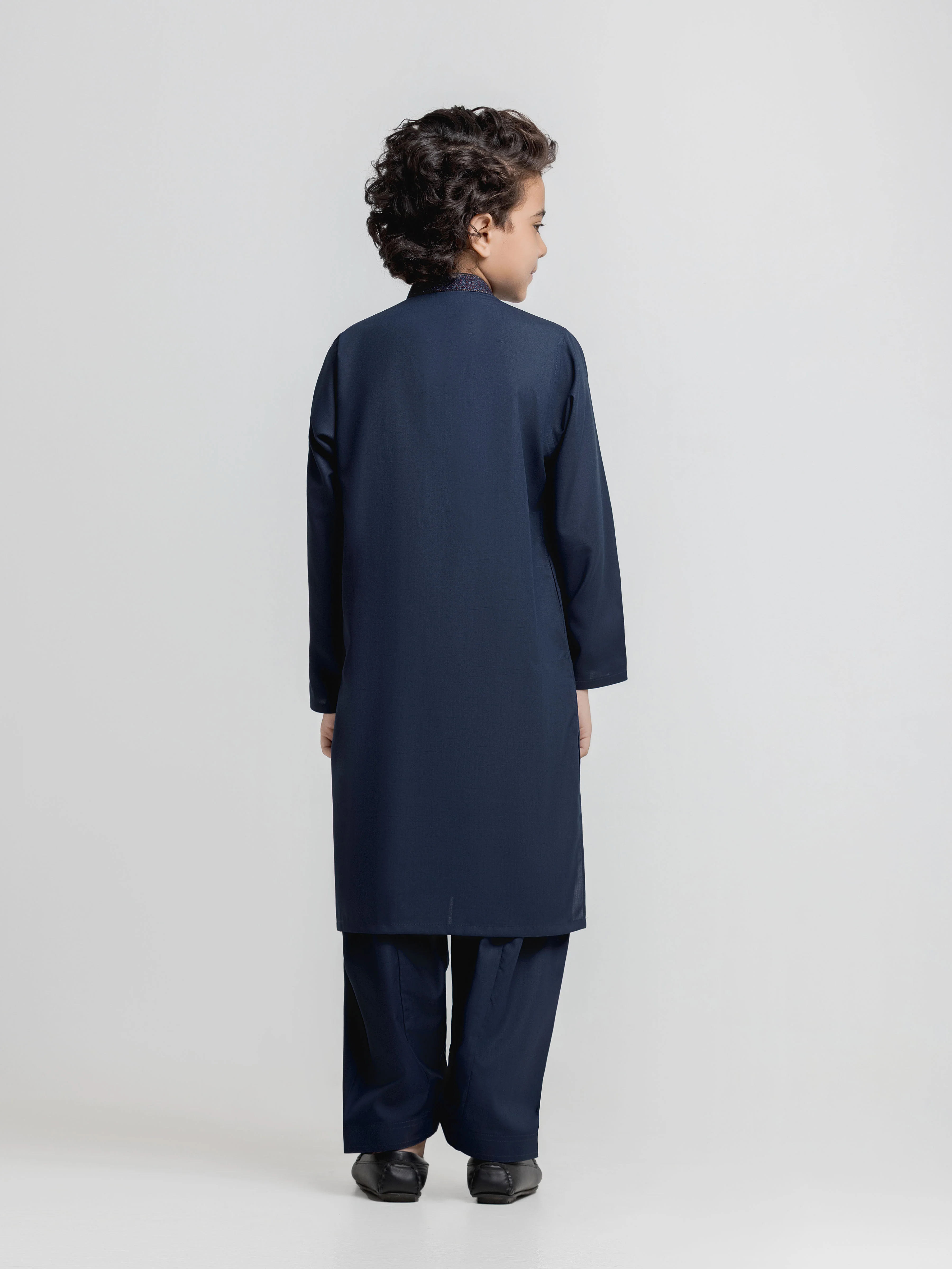 Embroidered Blended Shalwar Kameez - EBTKS6-4110 - Image 5