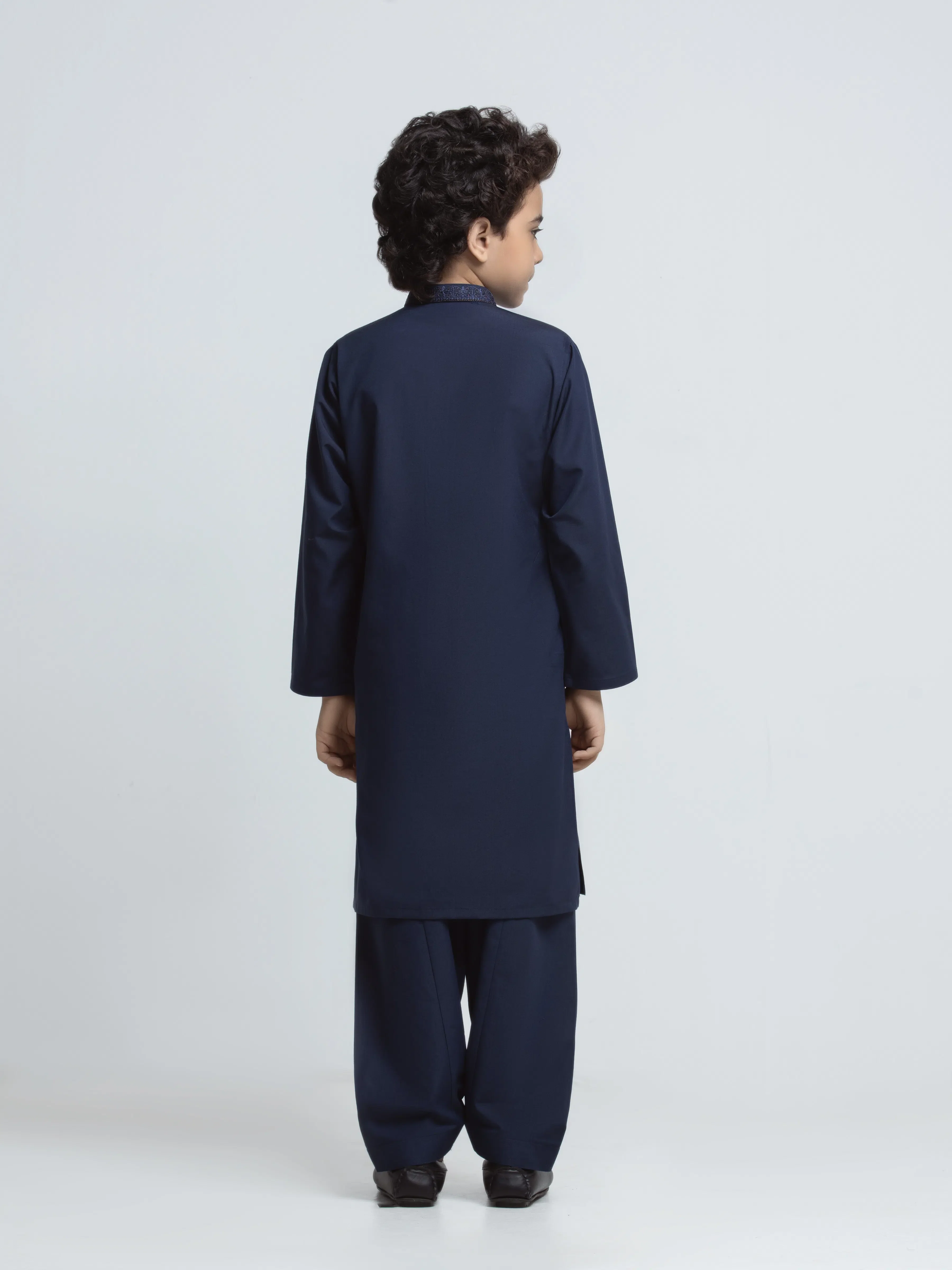 Embroidered Blended Shalwar Kameez - EBTKS6-4119 - Image 4