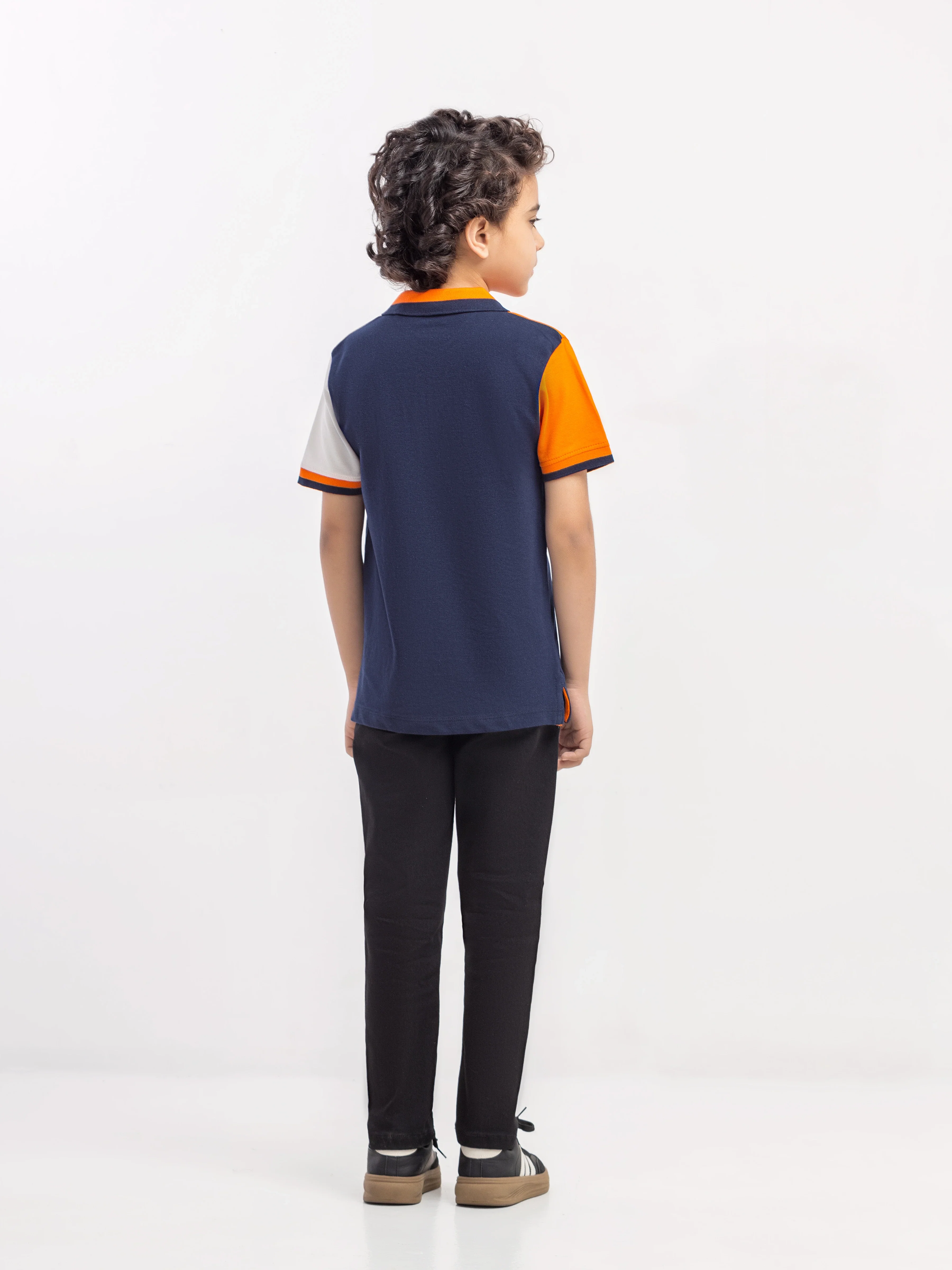Color Block Polo - EBTPS6-006 - Image 4