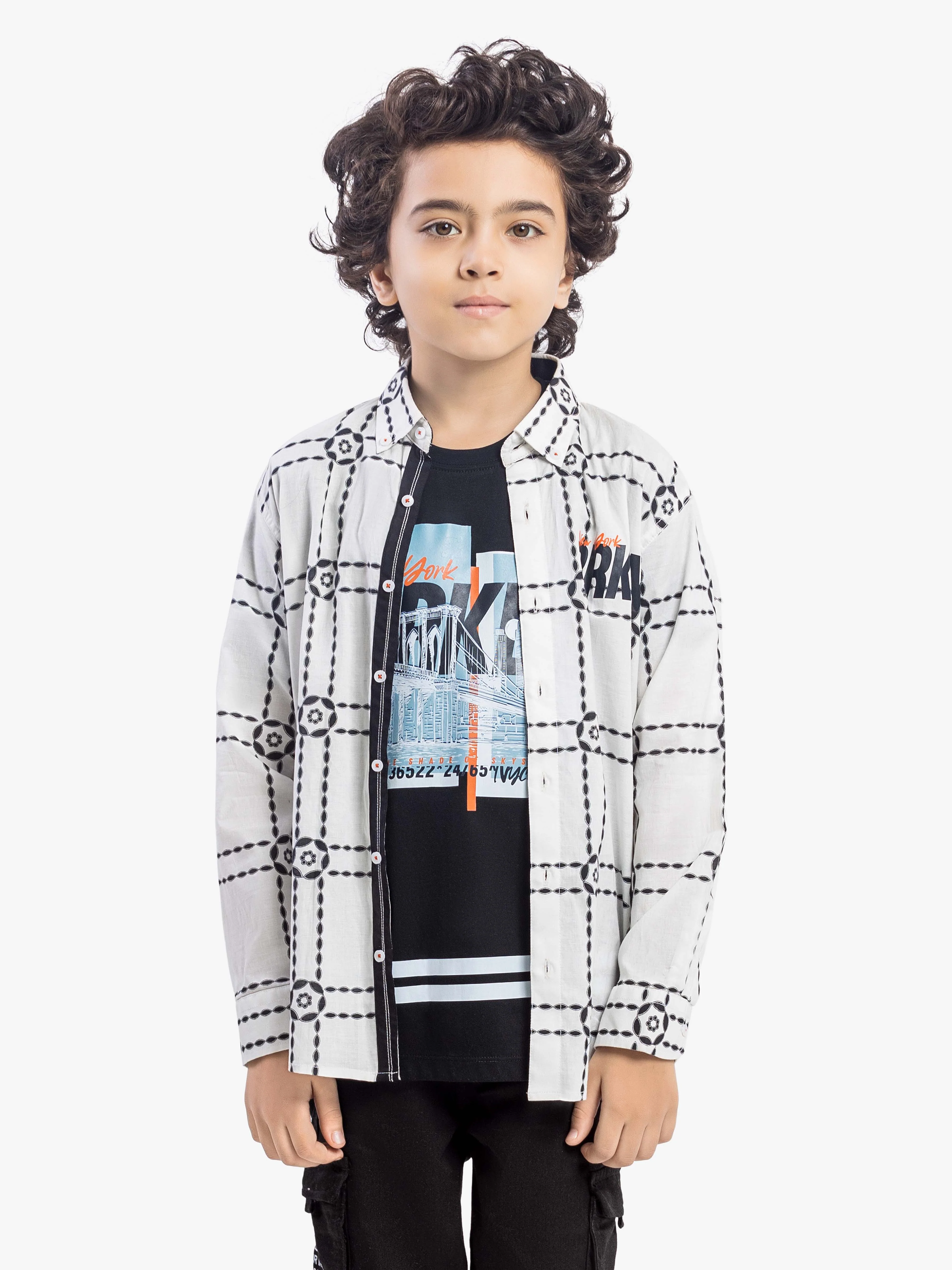 Printed Shirt - EBTSF5-27652-2P
