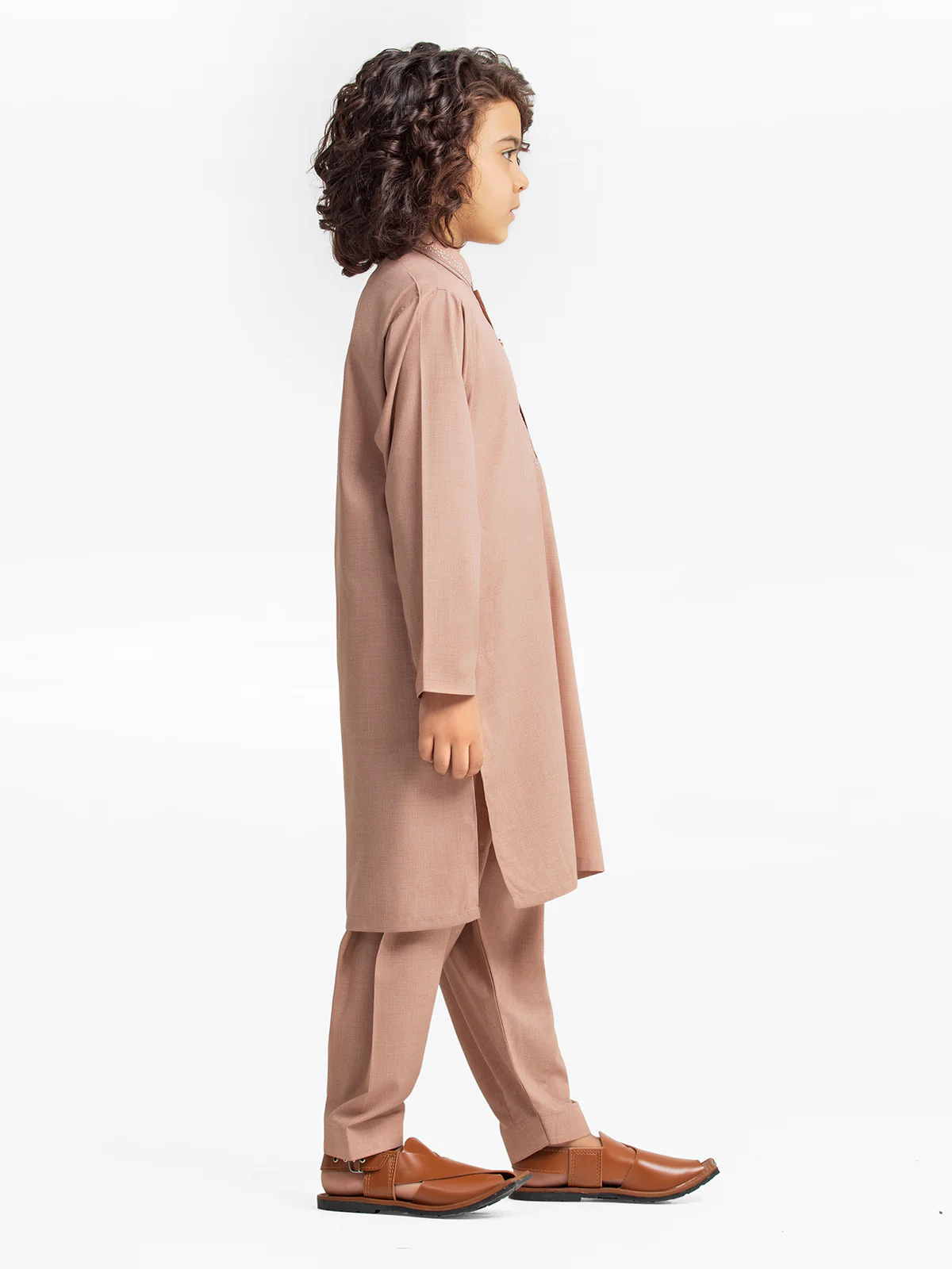Embroidered Blended Shalwar Kameez - EBTKS24-3925 - Image 3