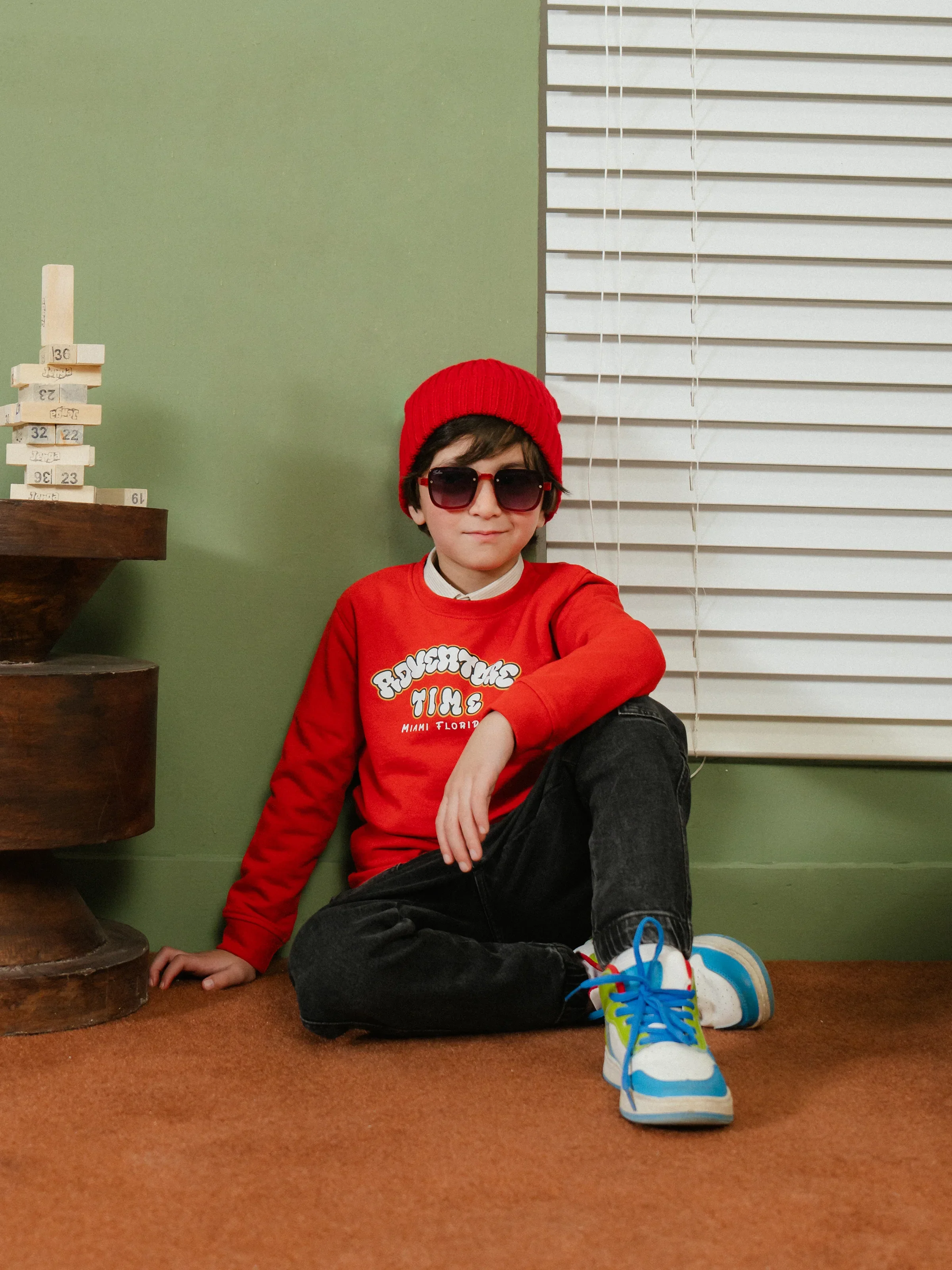 Crew Neck Graphic Sweatshirt - EBTSS24-001 - Image 5