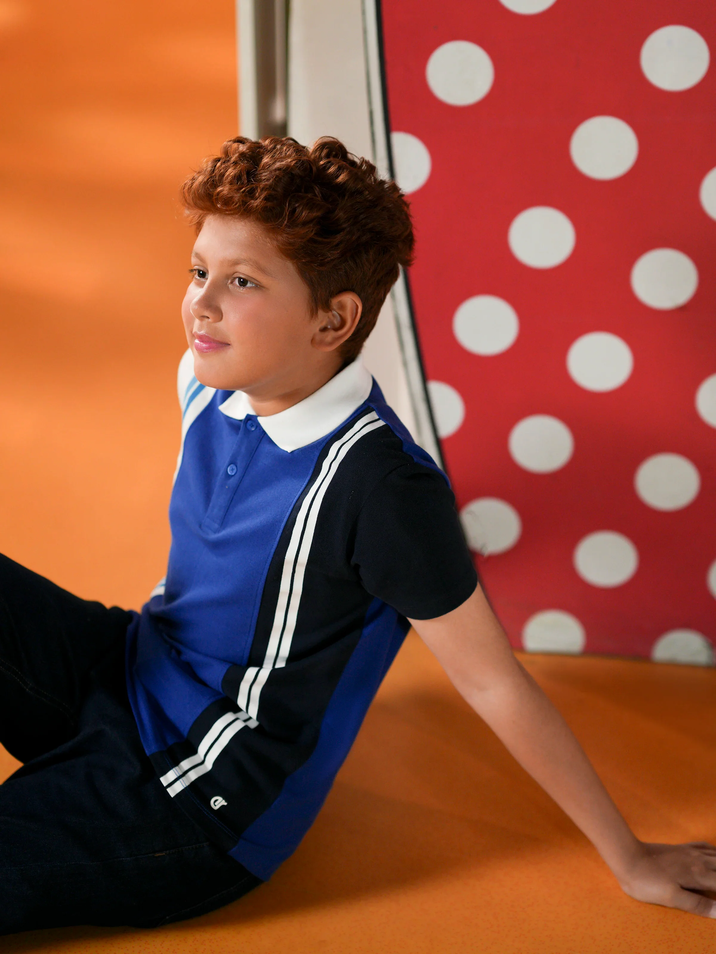 Color Block Polo - EBTPS6-014 - Image 5