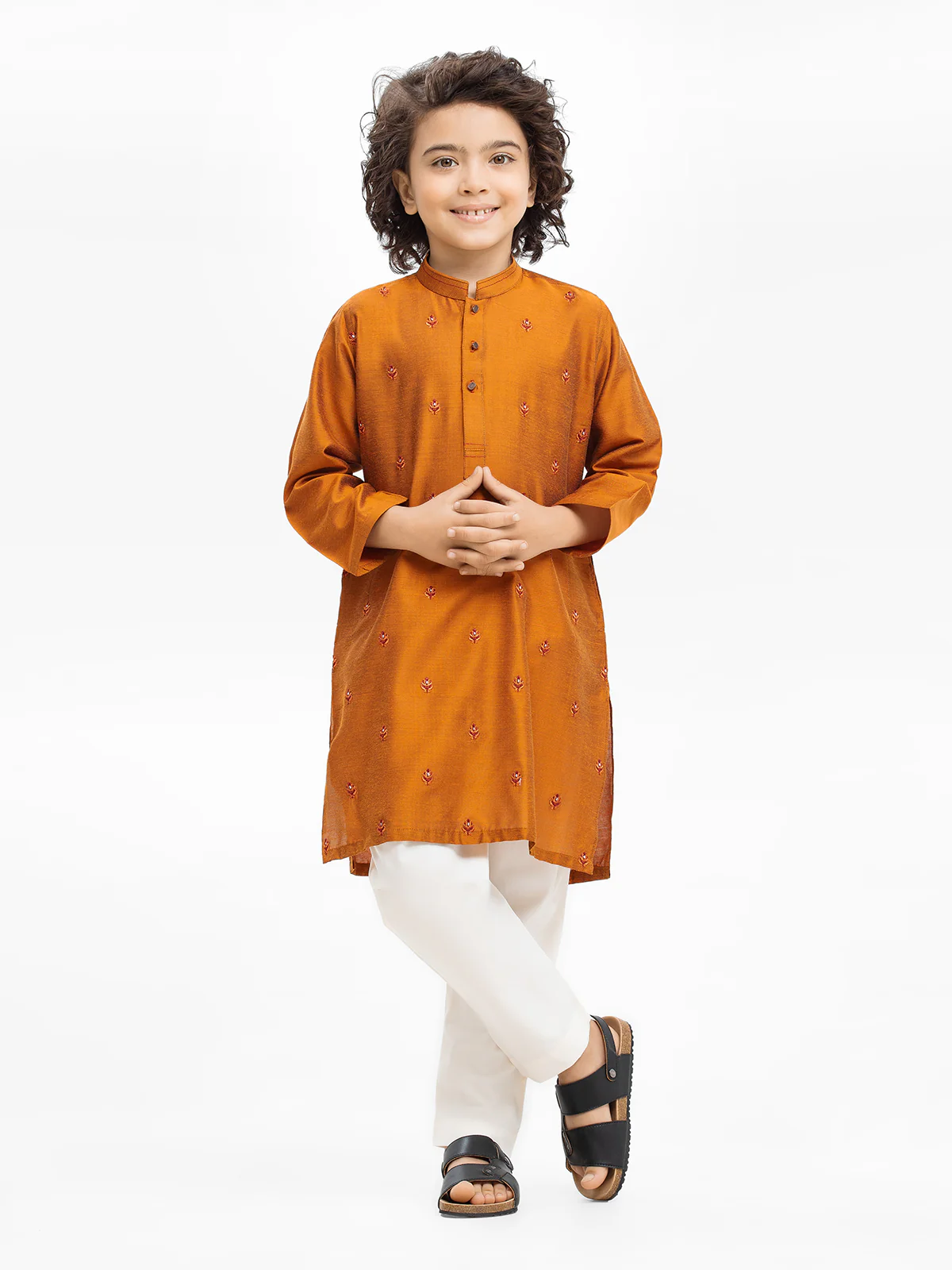 Embroidered Blended Kurta - EBTKC24-016