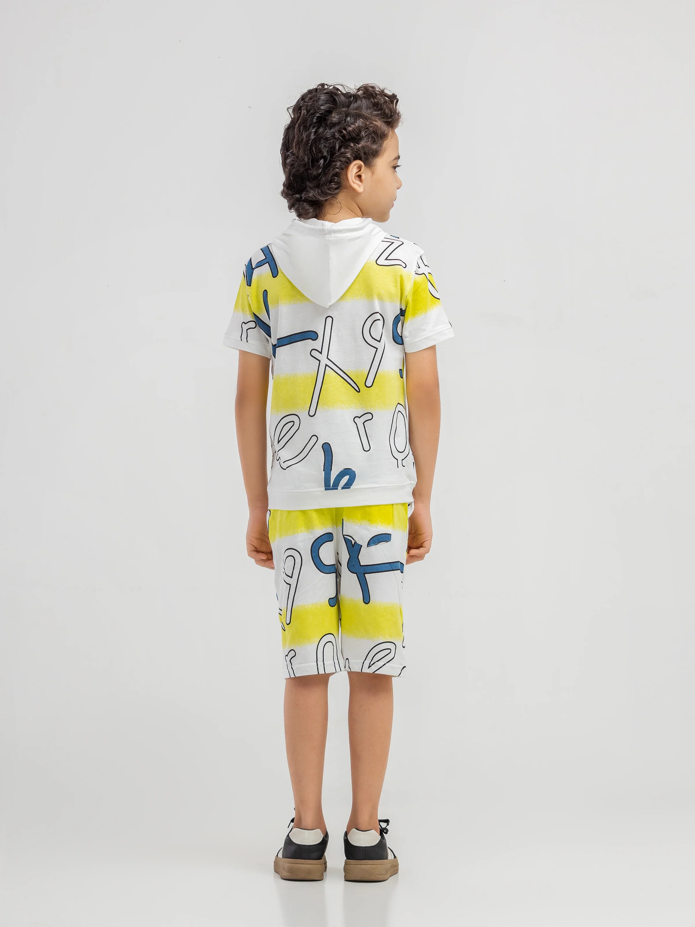 Hooded Tee Co-Ord Set - EBTCS6-018 - Image 2