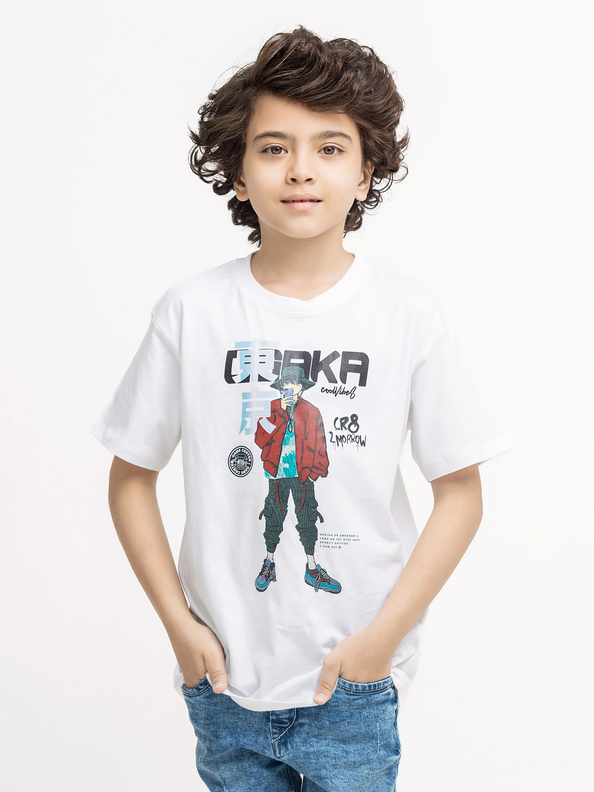 Character Graphic Tee - EBTTS24-058