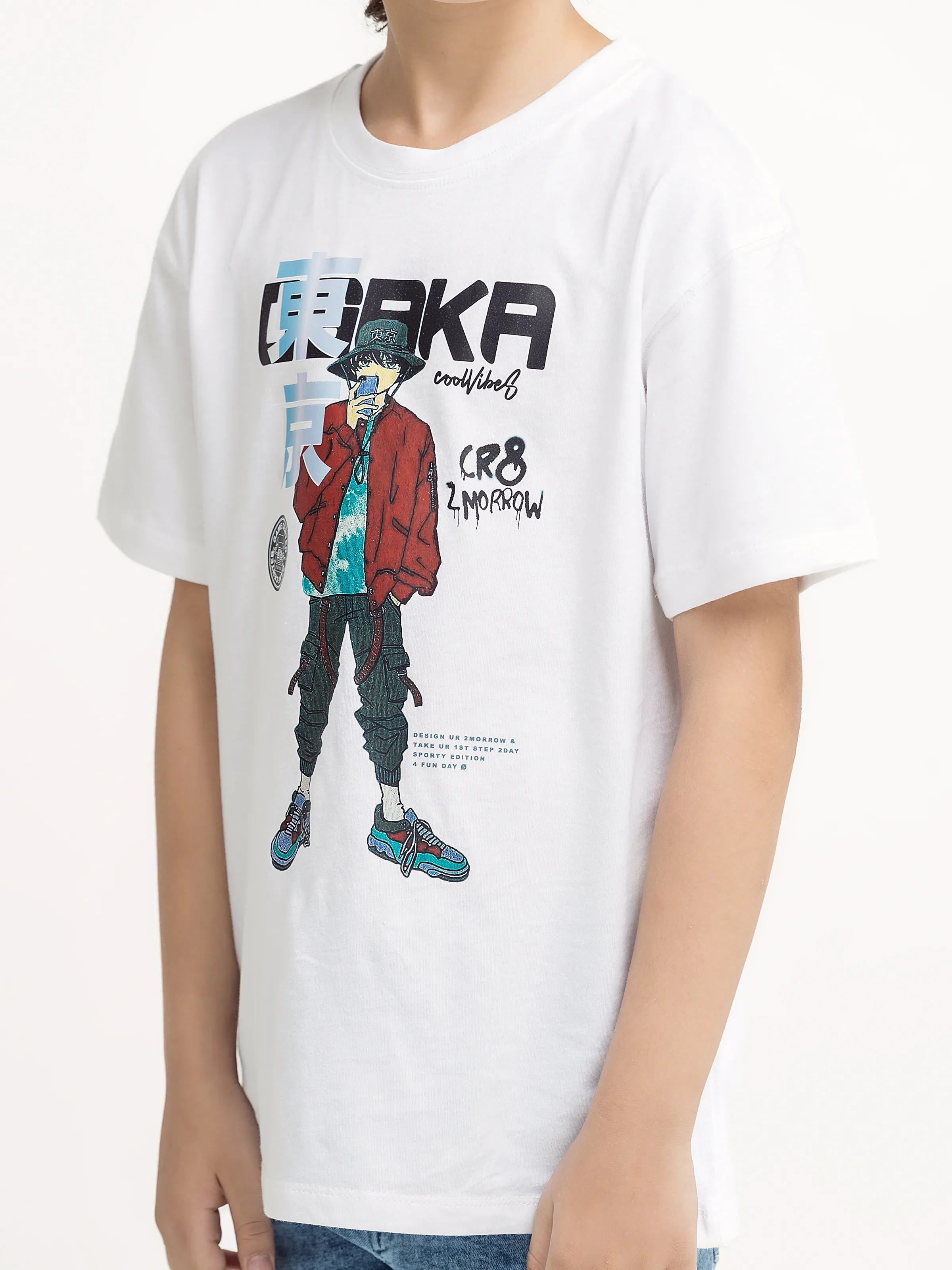 Character Graphic Tee - EBTTS24-058 - Image 3