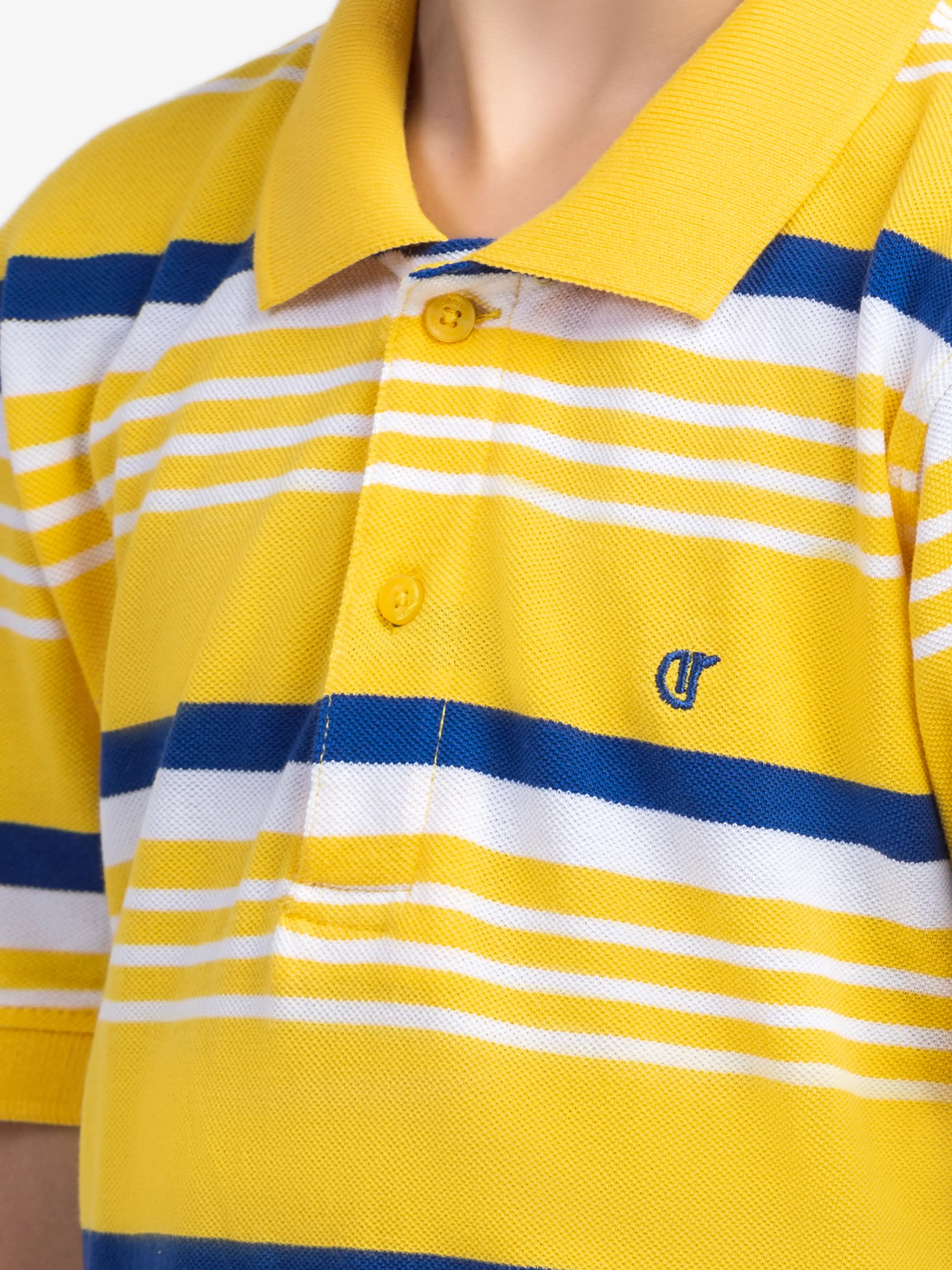 Striped Polo - EBTPS5-022 - Image 3