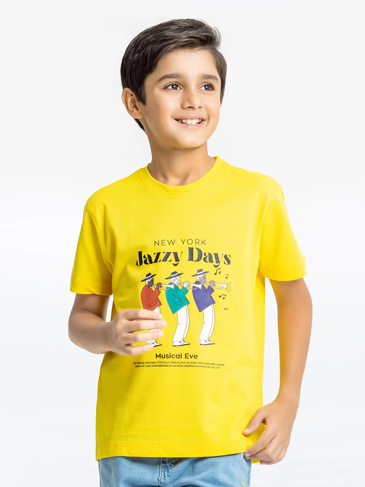 Jazzy Days Graphic Tee - EBTTS24-061 - Image 2