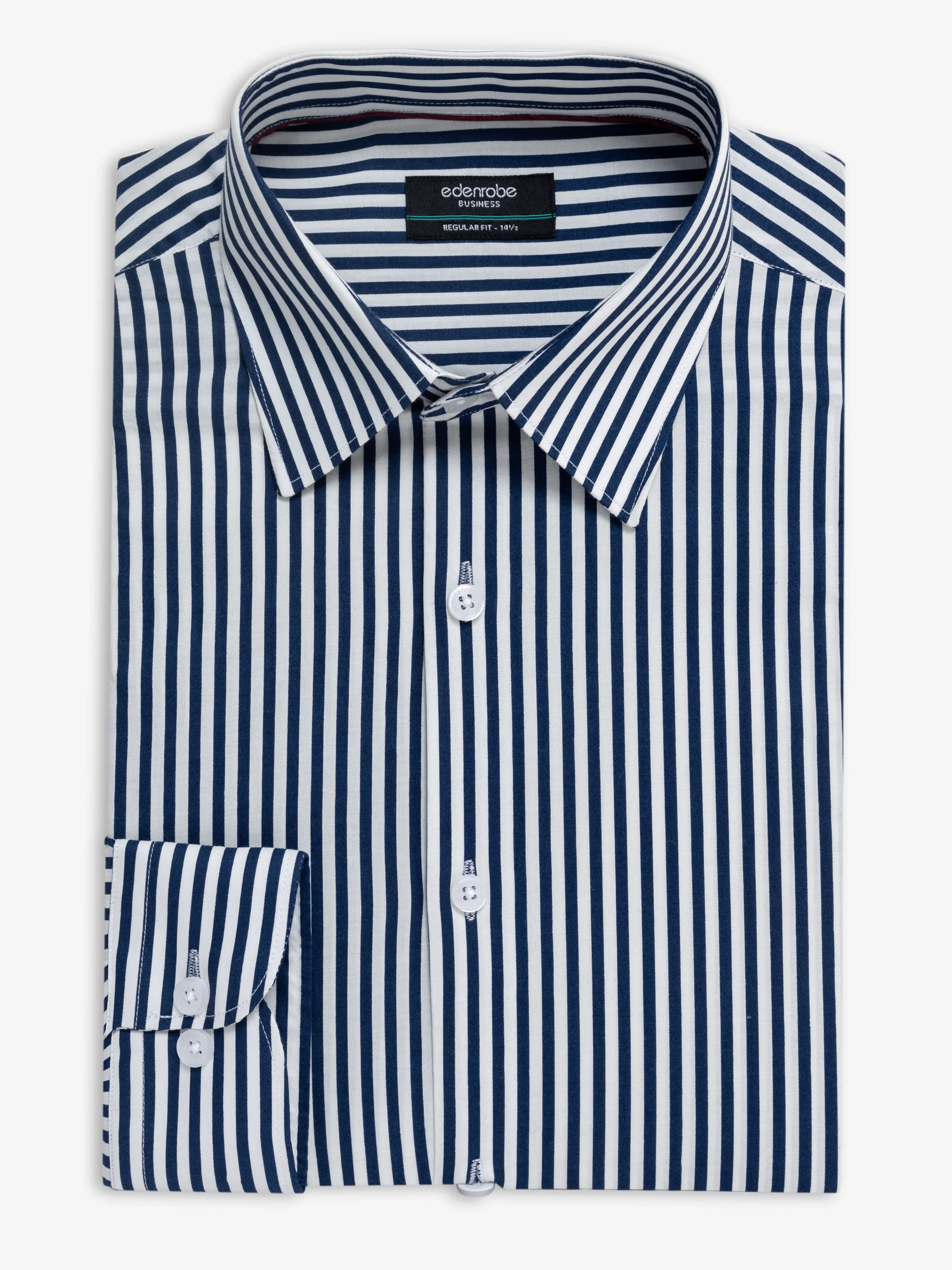 Business Striped Shirt - EMTSB6-239