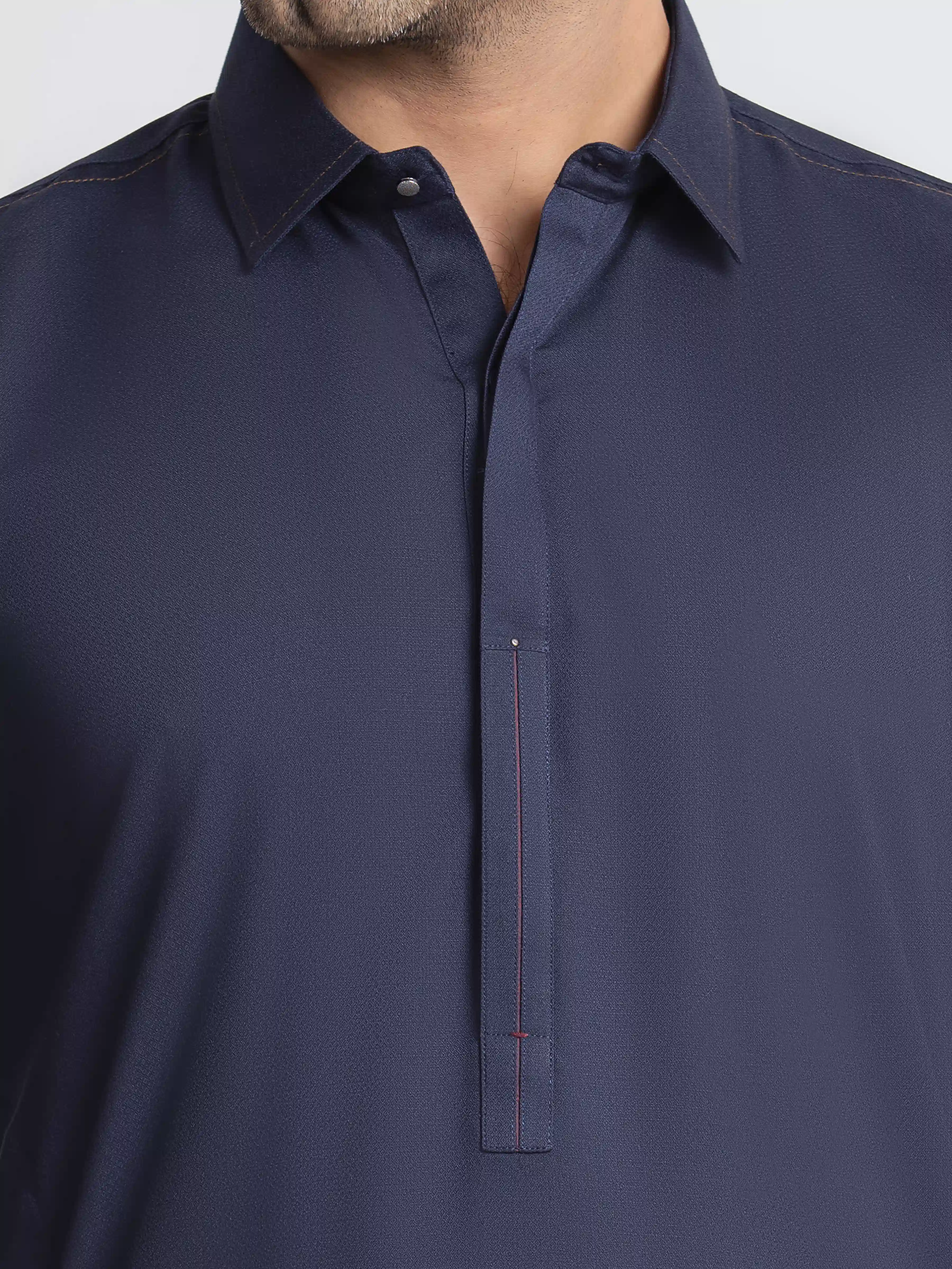 Dobby Shalwar Kameez - EMTKS6-41274 - Image 3