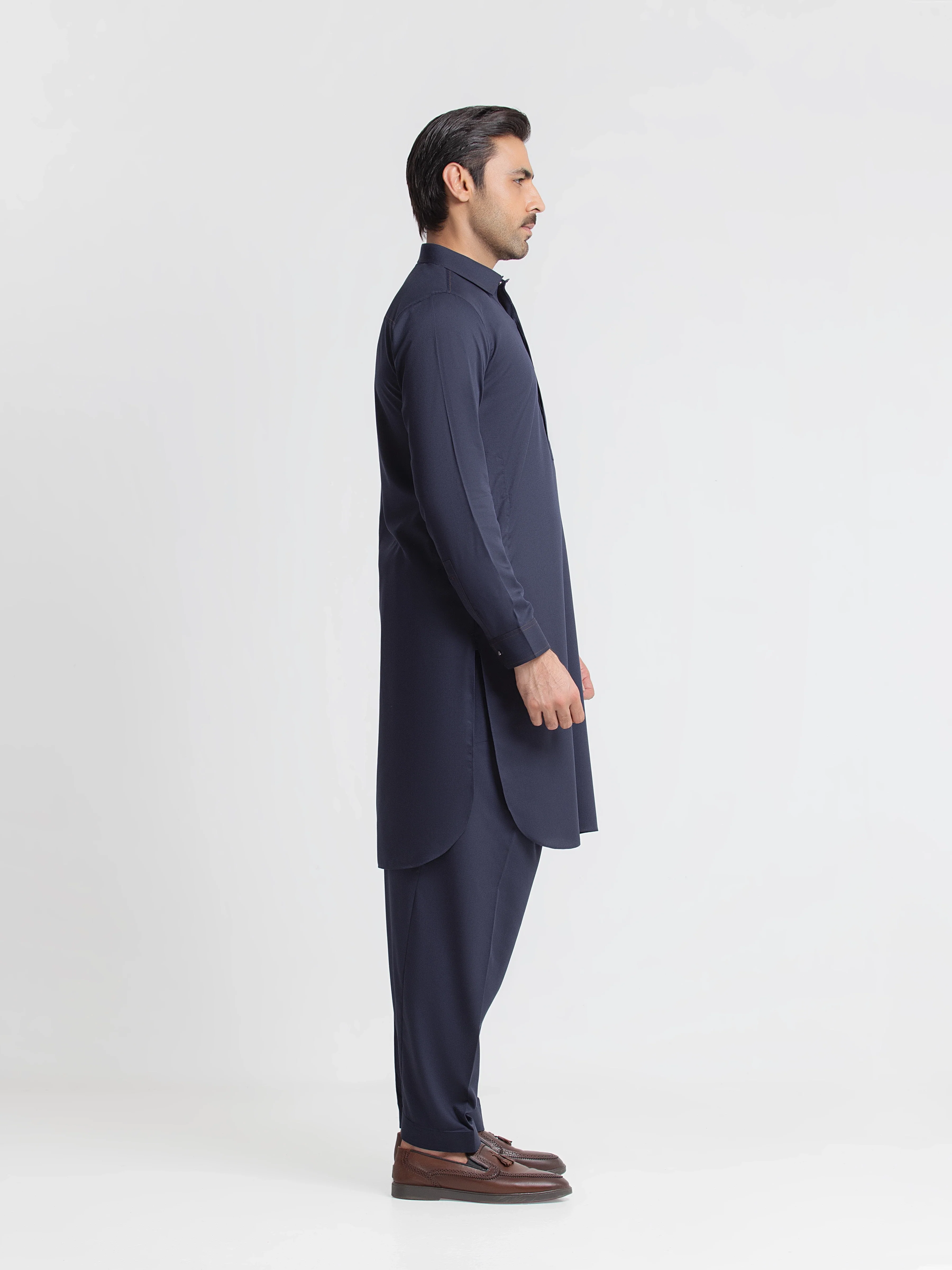 Dobby Shalwar Kameez - EMTKS6-41274 - Image 5