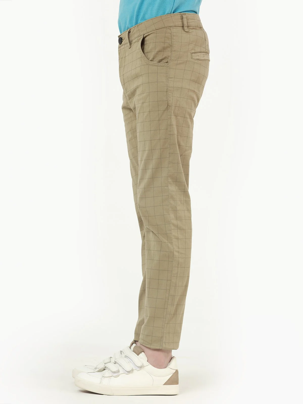 Check Chinos - EBBCP21-007 - Image 2