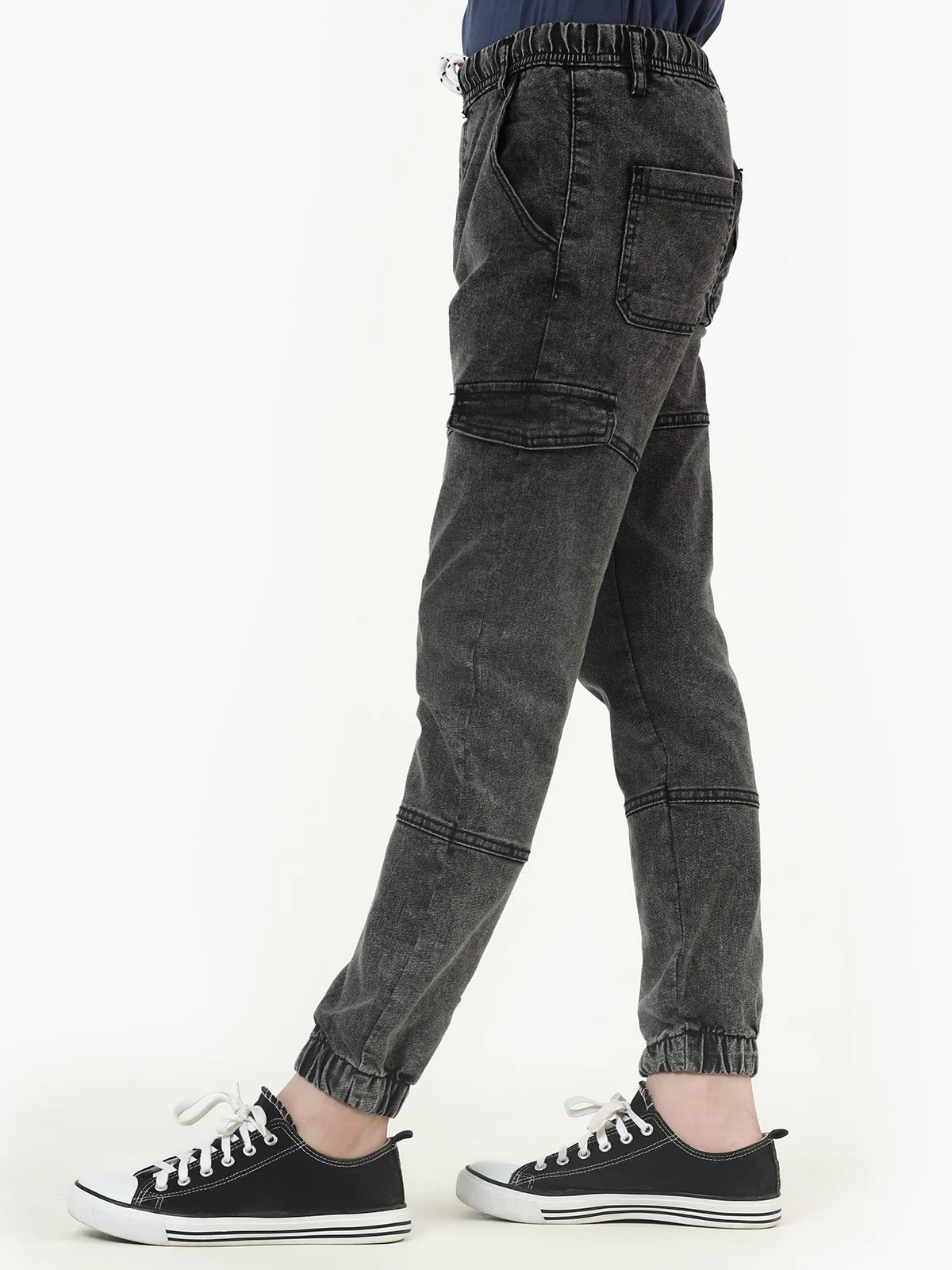 Denim Cargo Trouser - EBBT22-011 - Image 2