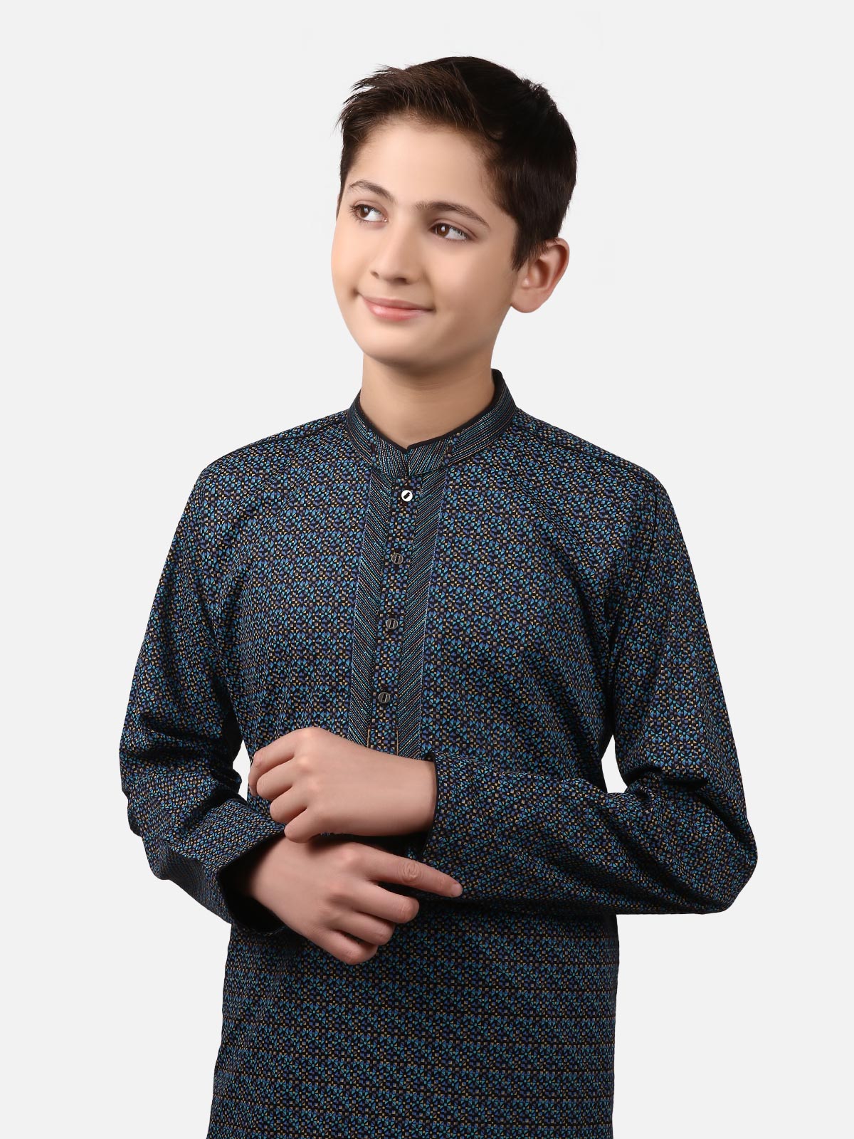 Cotton Kurta - EBTK19-3629 - Image 2