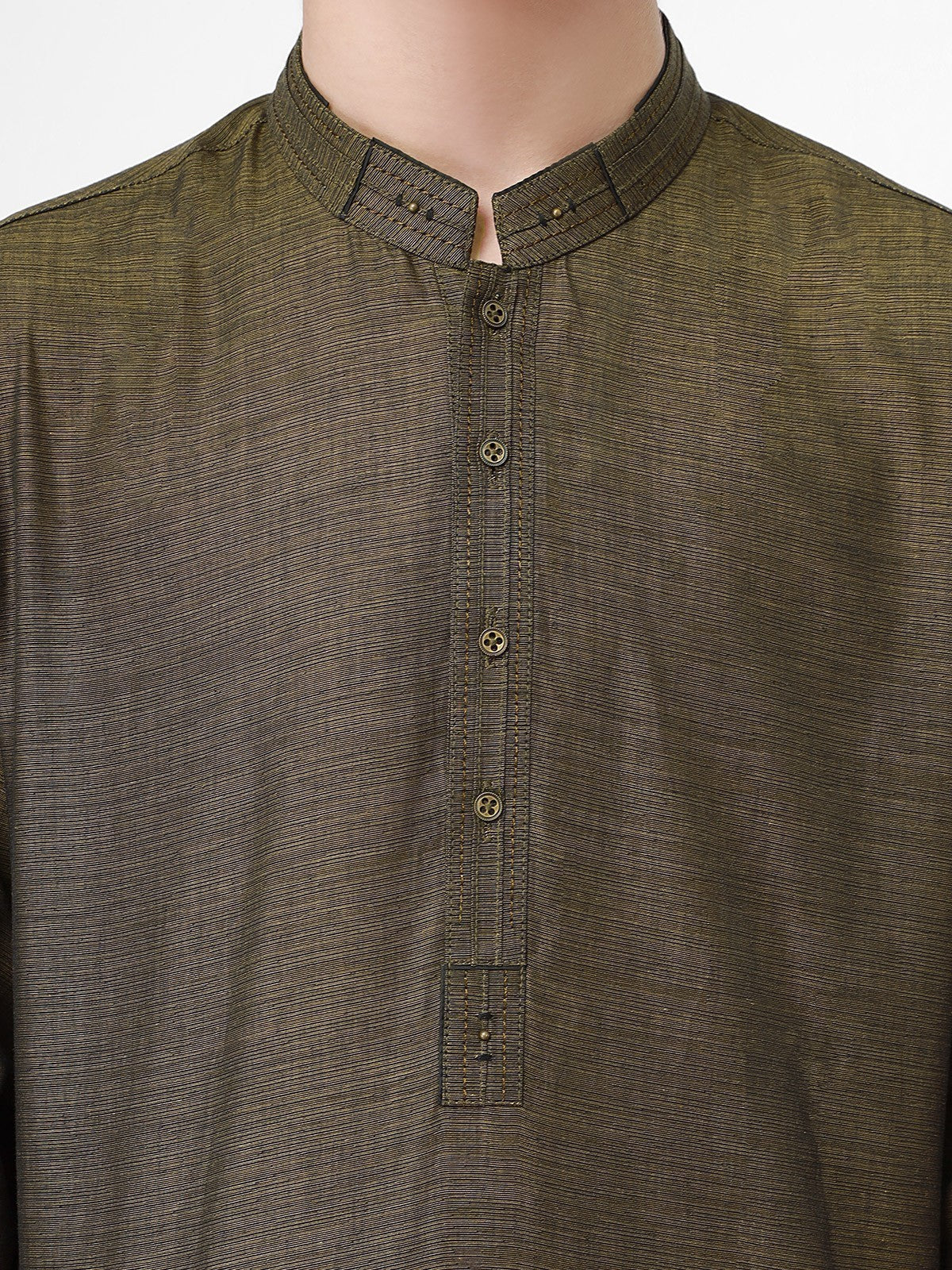 Cotton Kurta - EBTK21-3775 - Image 5