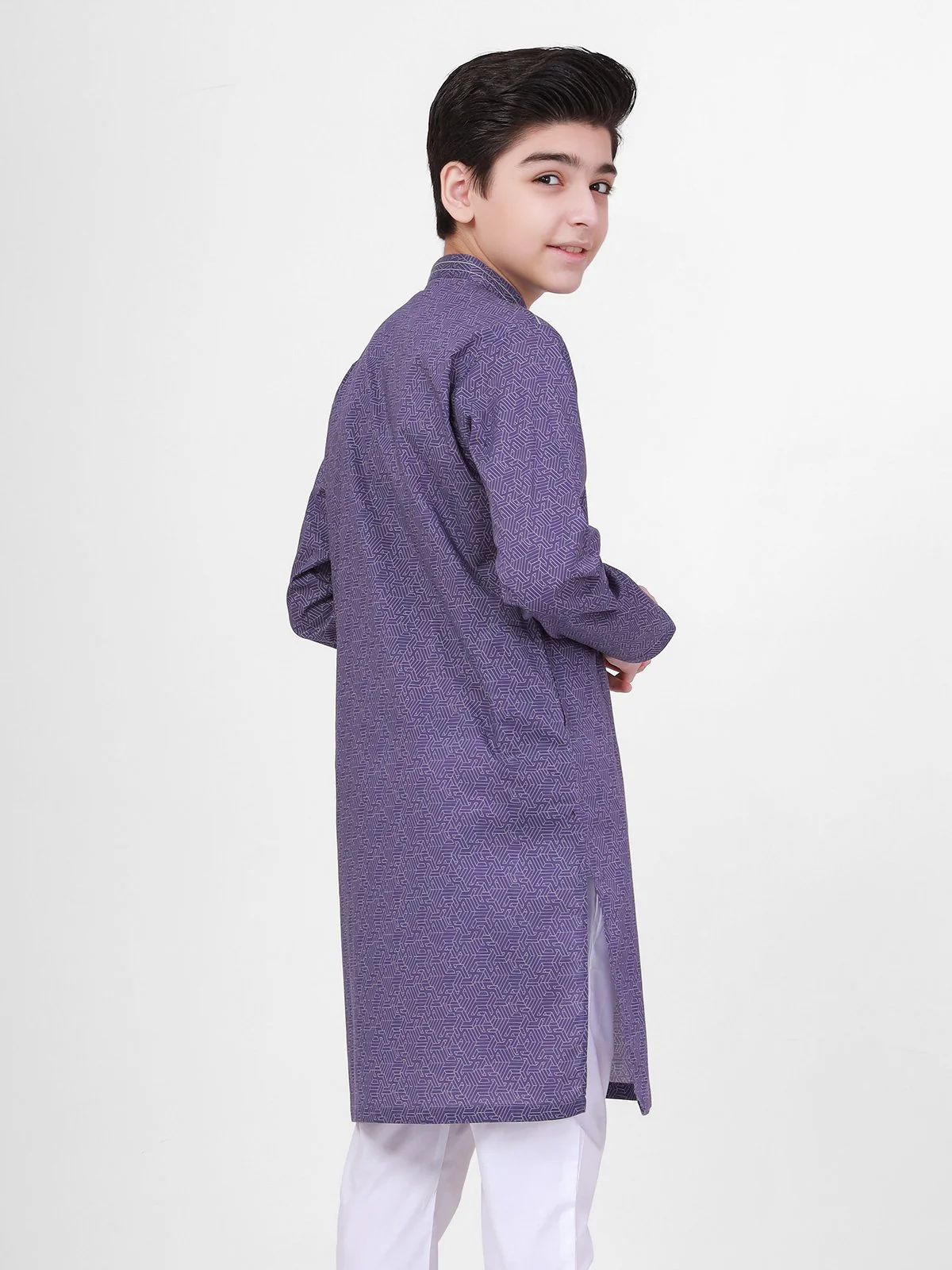 Cotton Kurta - EBTK22-3783 - Image 3