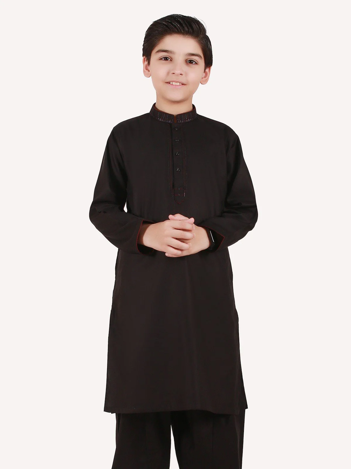 Embroidered Cotton Shalwar Kameez - EBTKS20-3669 - Image 2