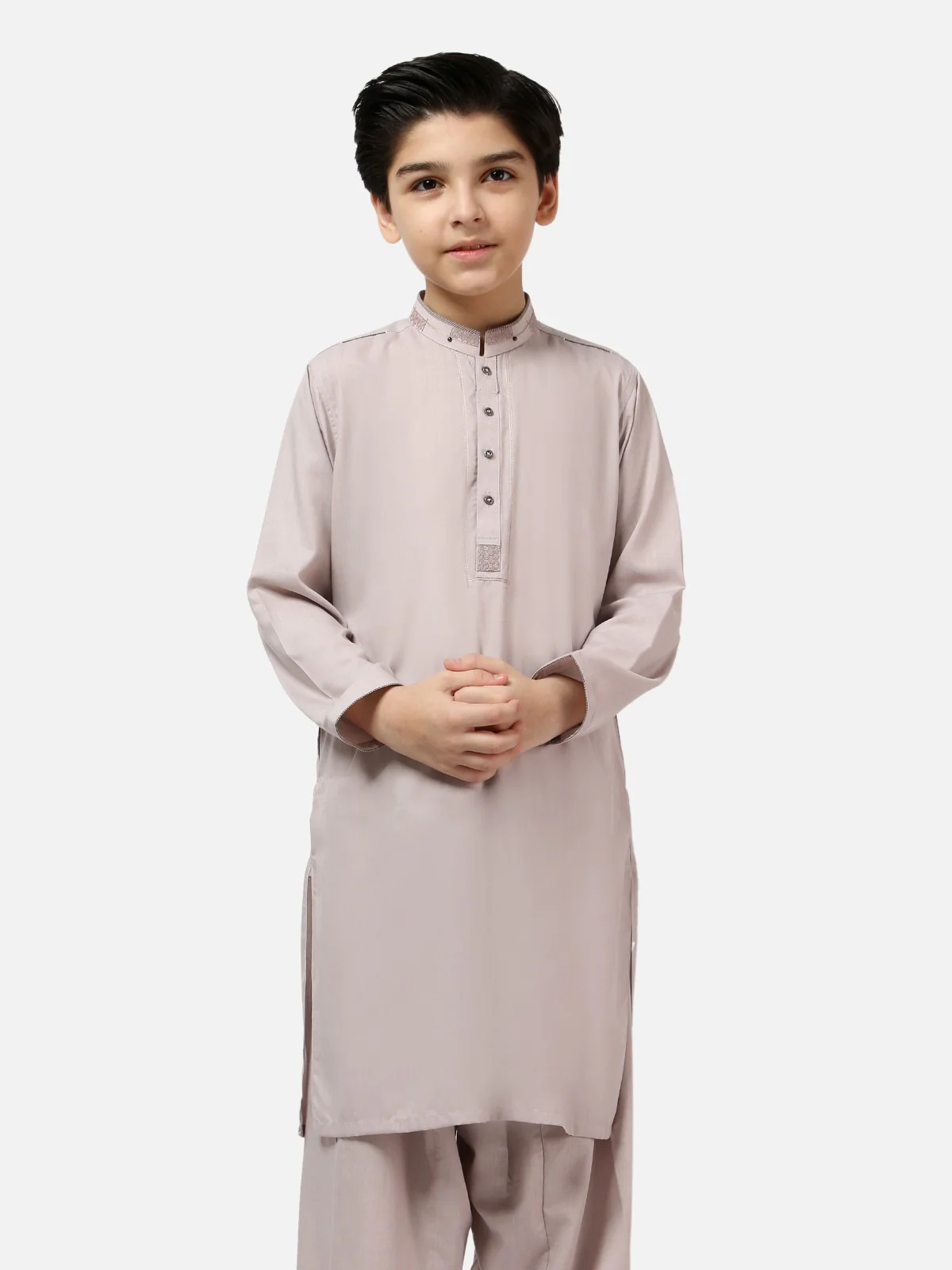 Embroidered Blended Shalwar Kameez - EBTKS20-3674 - Image 5