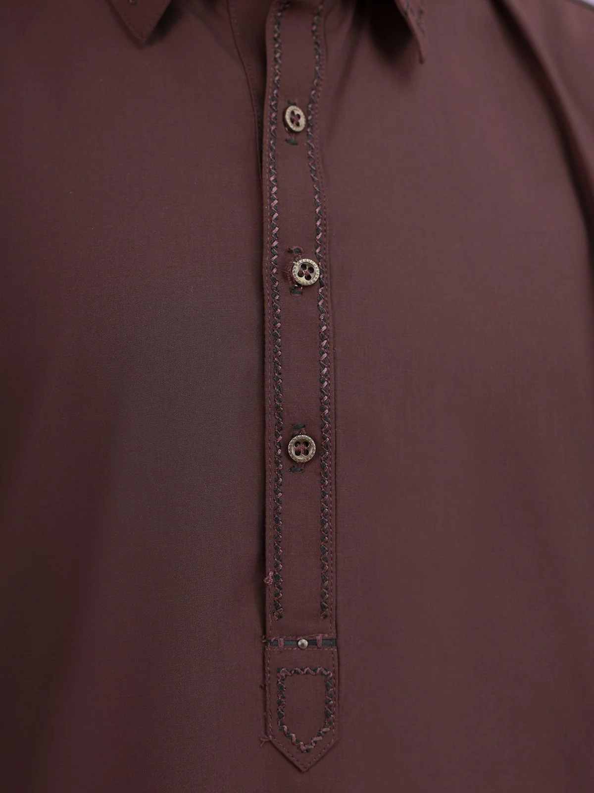 Embroidered Viscose Shalwar Kameez - EBTKS20-3683 - Image 2