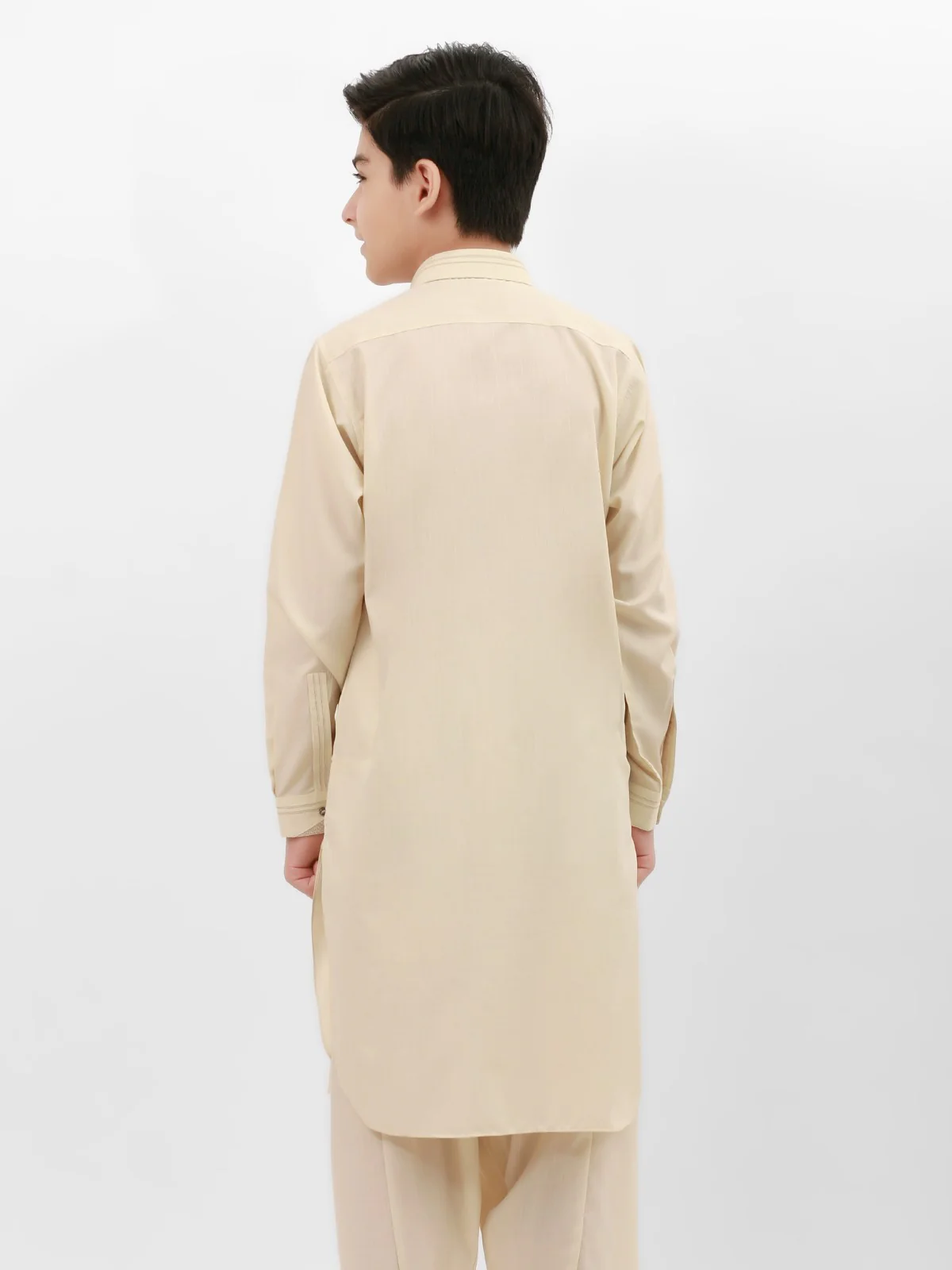 Embroidered Blended Shalwar Kameez - EBTKS21-3703 - Image 3