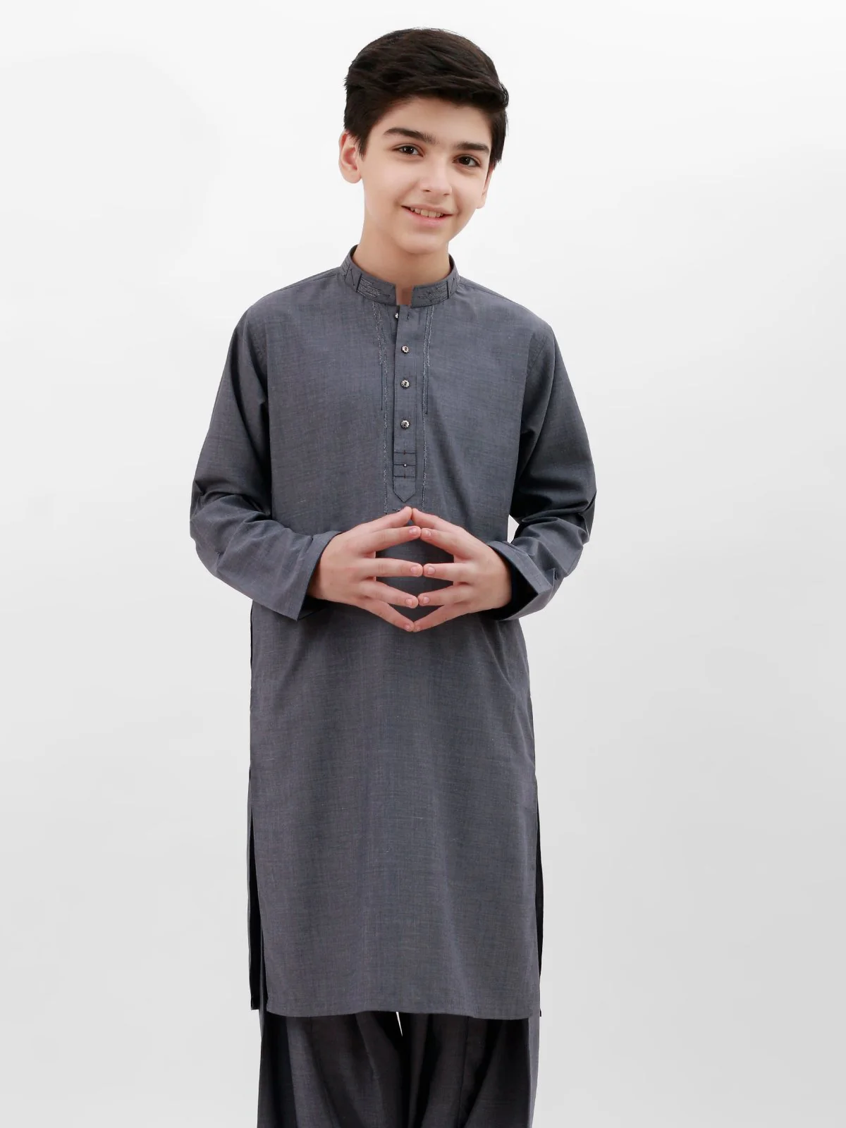 Embroidered Blended Shalwar Kameez - EBTKS21-3719