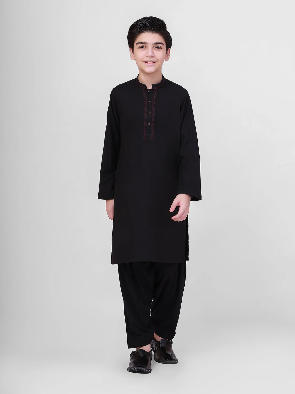 Embroidered Blended Shalwar Kameez - EBTKS22-3768