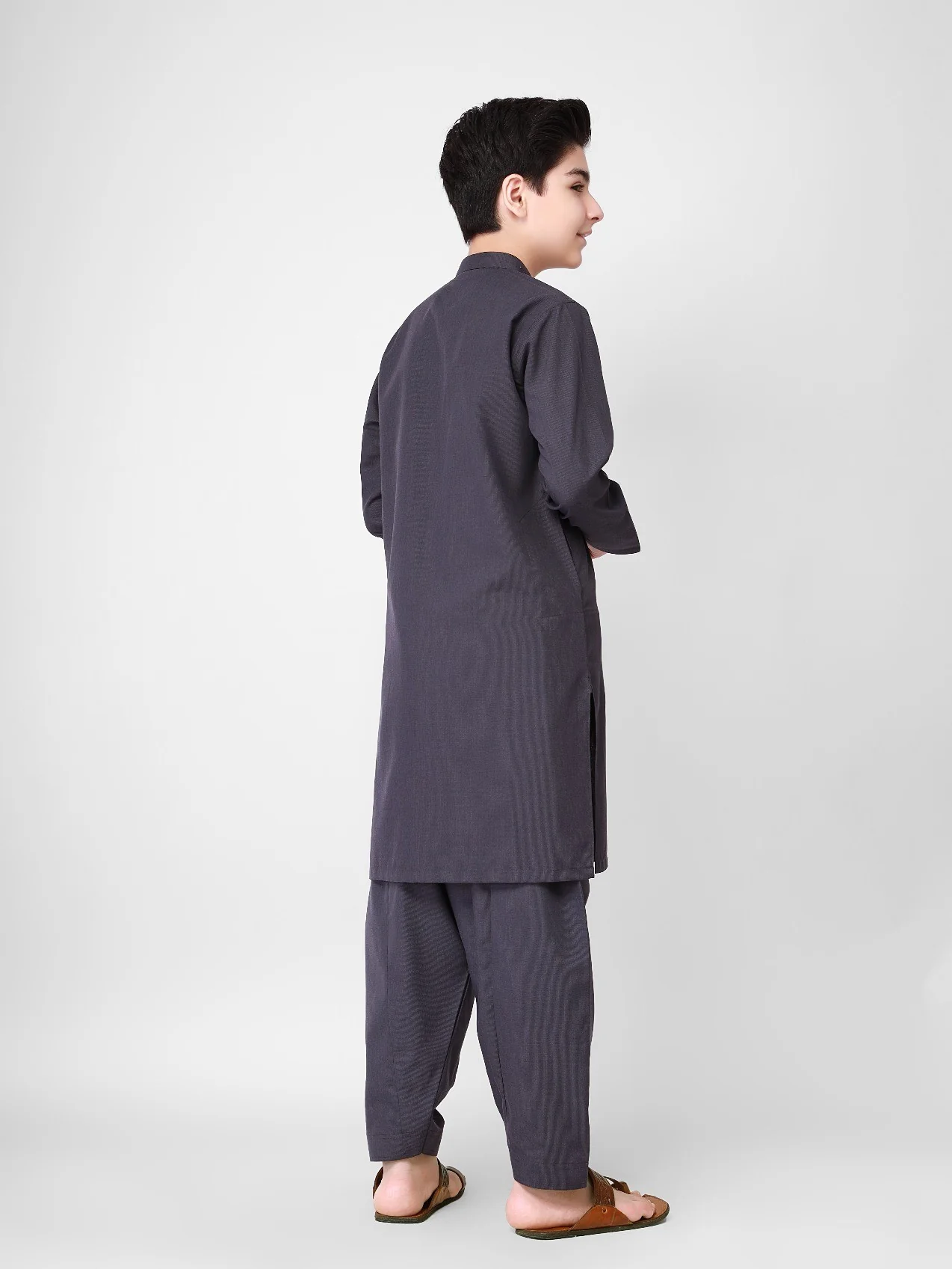 Embroidered Blended Shalwar Kameez - EBTKS22-3772 - Image 6