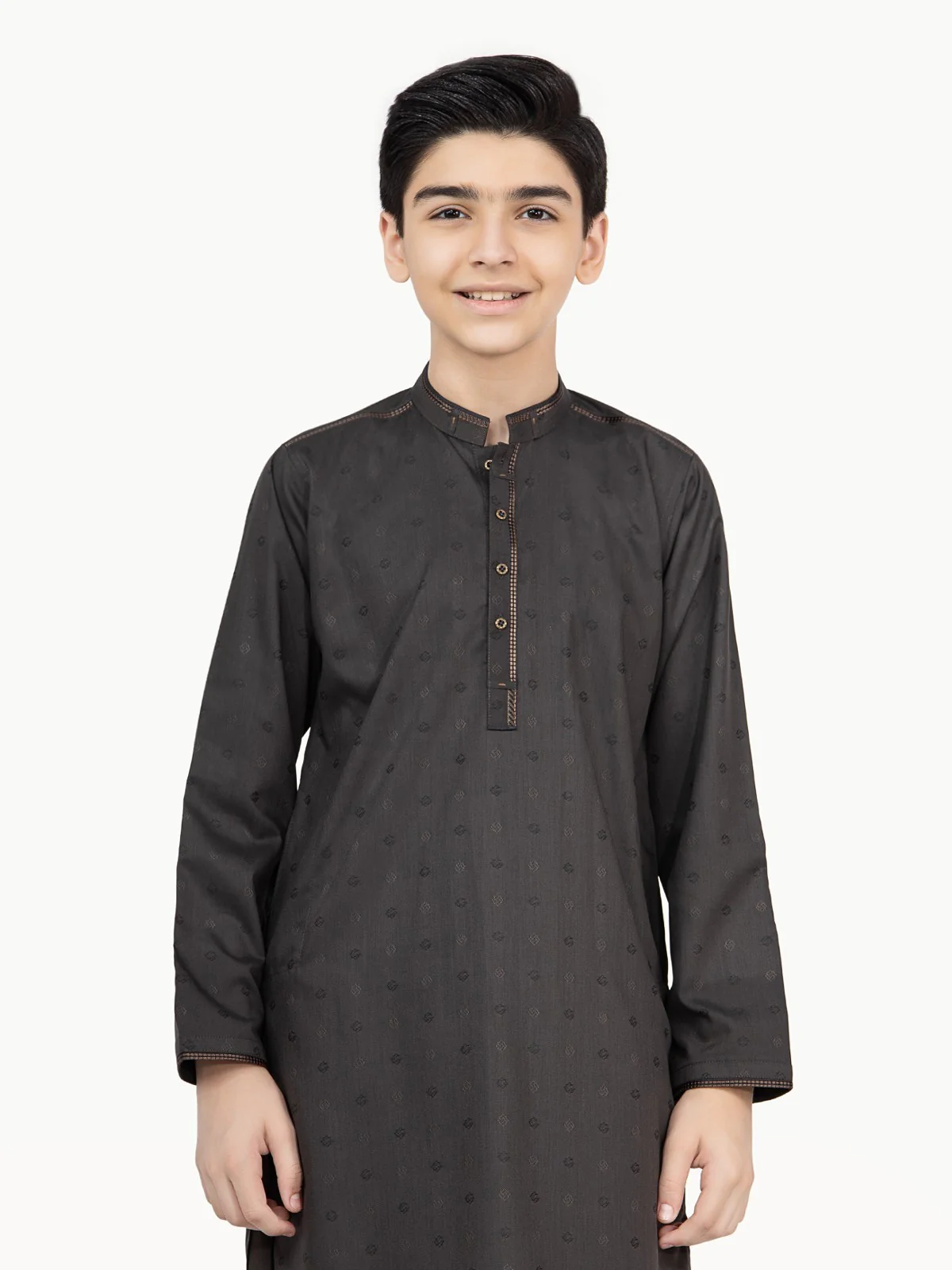 Embroidered Blended Shalwar Kameez - EBTKS22-3785 - Image 3