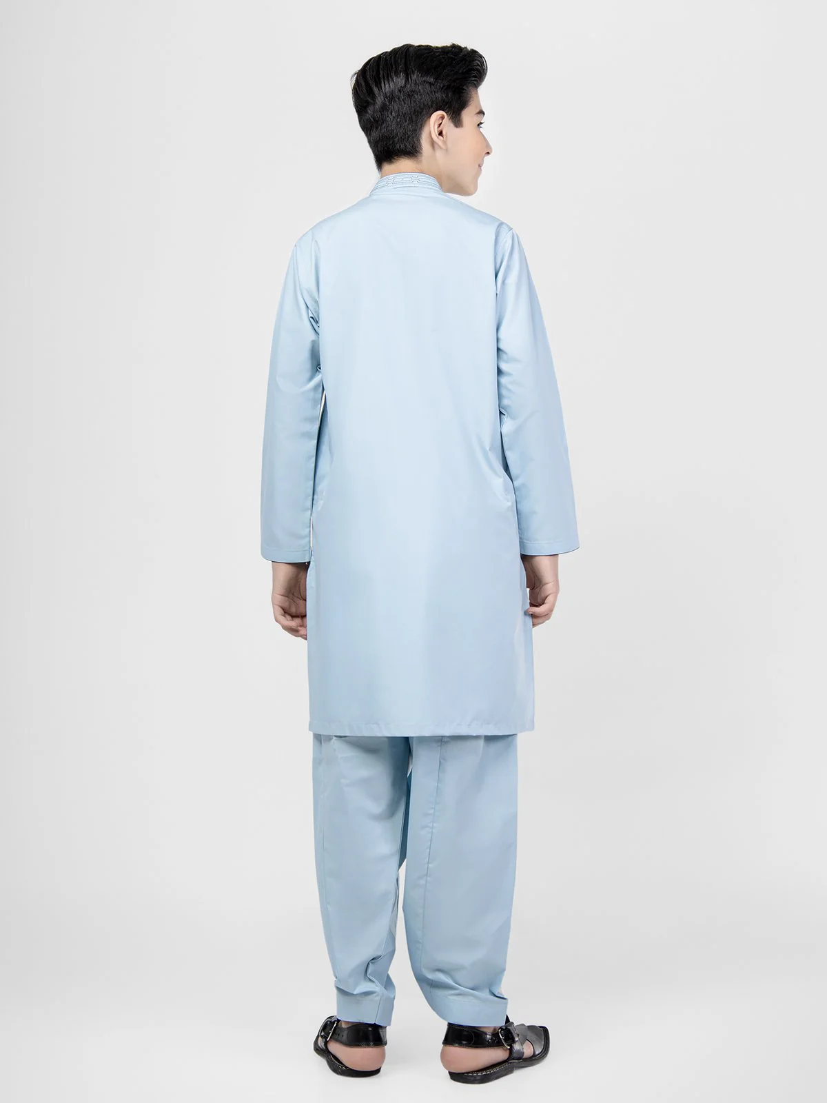 Embroidered Blended Shalwar Kameez - EBTKS22-3796 - Image 6