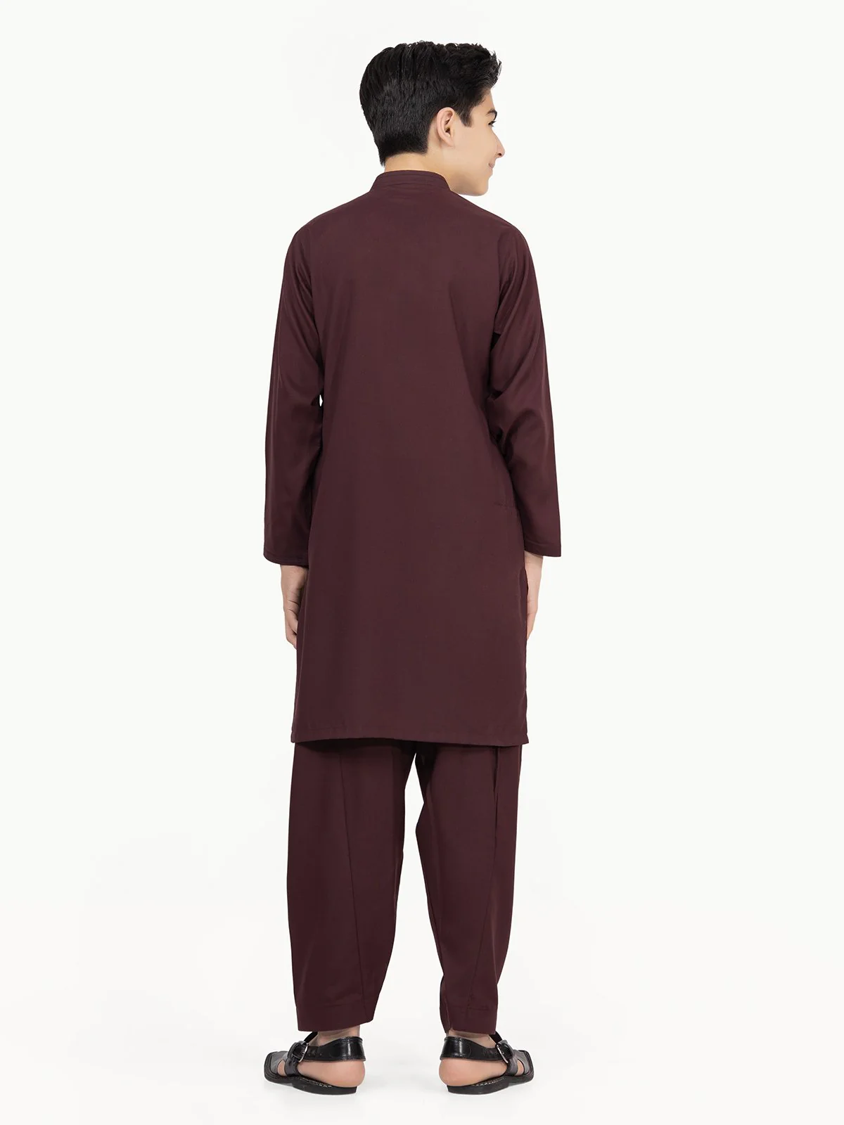 Embroidered Blended Shalwar Kameez - EBTKS22-3797 - Image 5