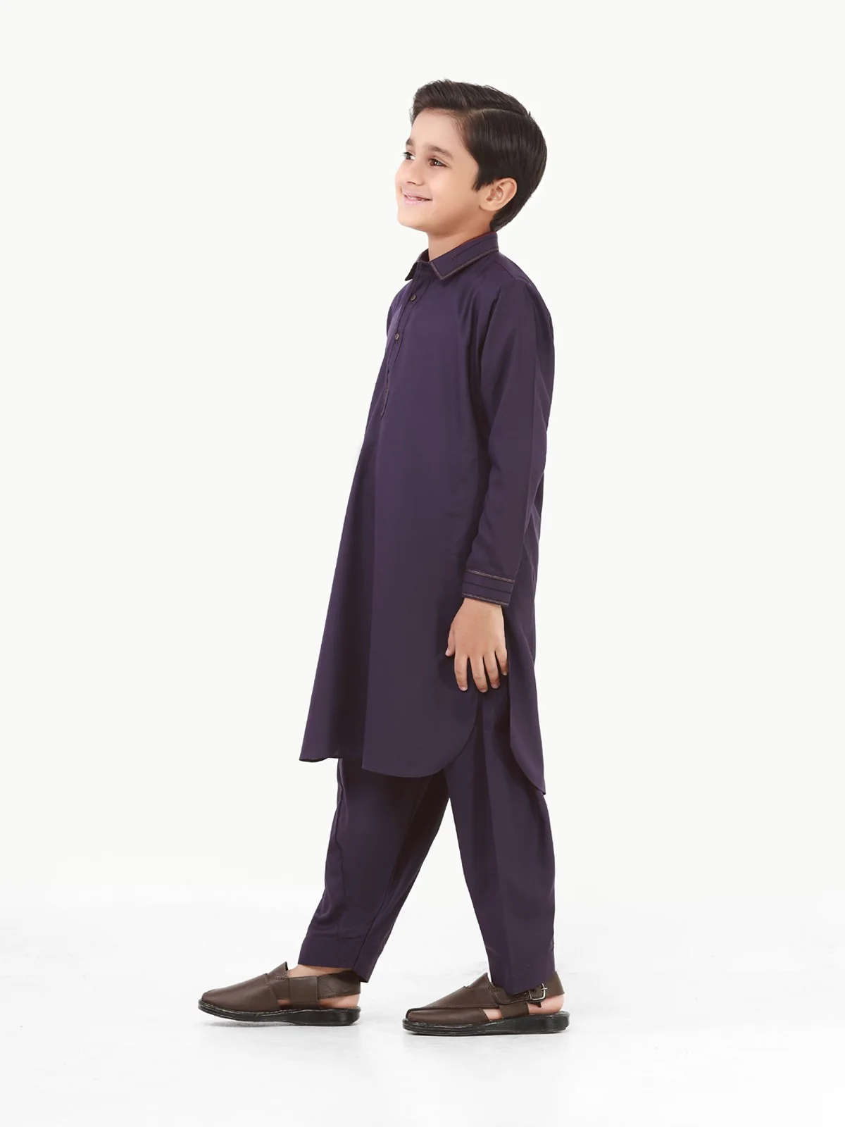 Embroidered Blended Shalwar Kameez - EBTKS22-3798 - Image 3