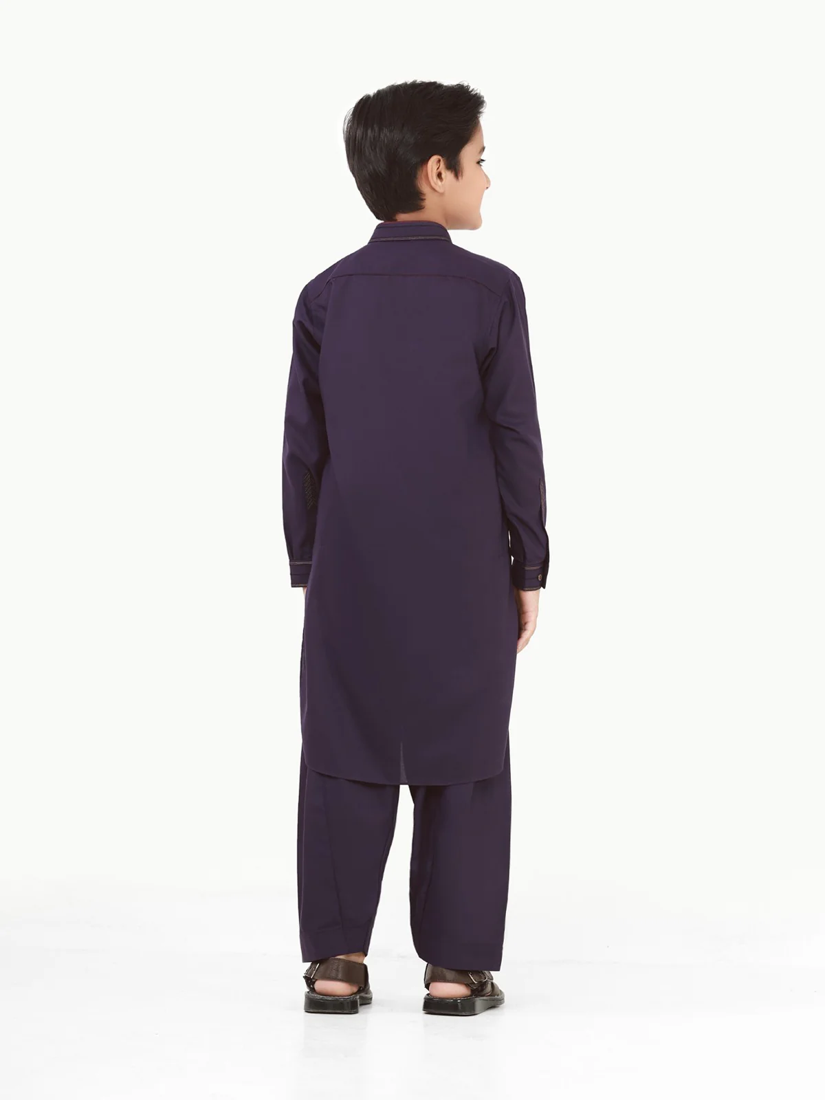 Embroidered Blended Shalwar Kameez - EBTKS22-3798 - Image 5
