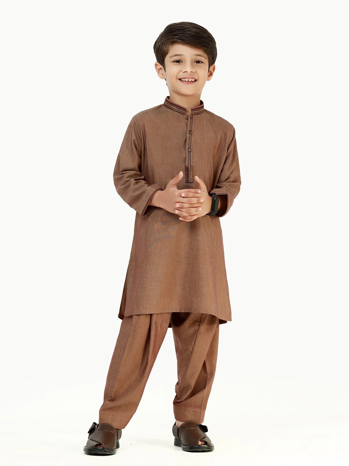 Embroidered Blended Shalwar Kameez - EBTKS22-3802