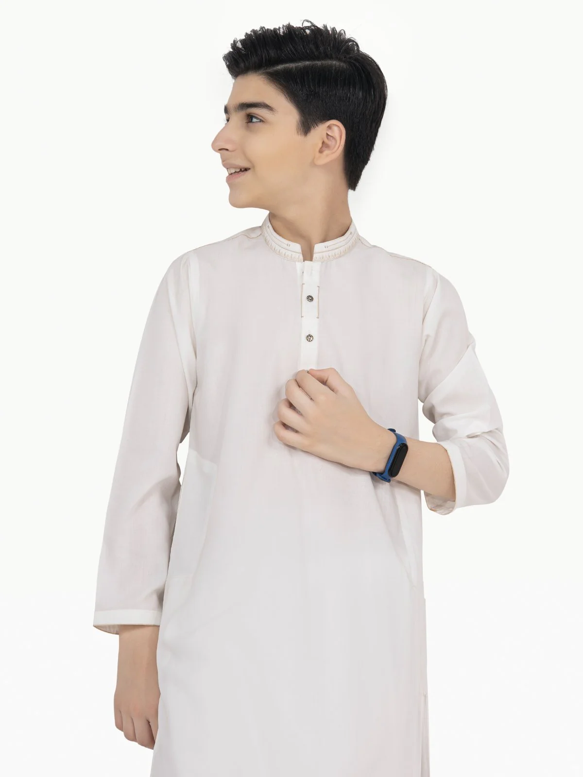 Embroidered Blended Shalwar Kameez - EBTKS22-3803 - Image 2
