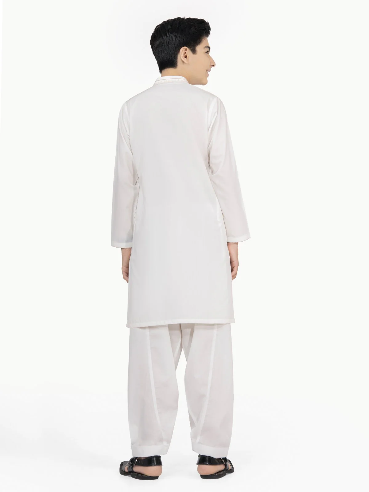 Embroidered Blended Shalwar Kameez - EBTKS22-3803 - Image 5