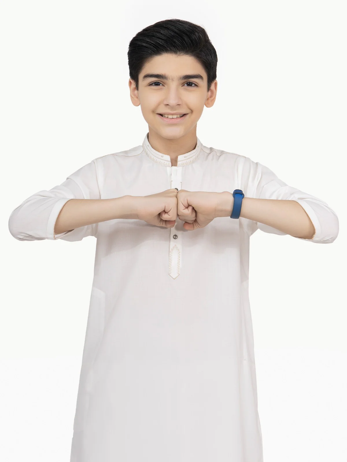 Embroidered Blended Shalwar Kameez - EBTKS22-3803 - Image 7