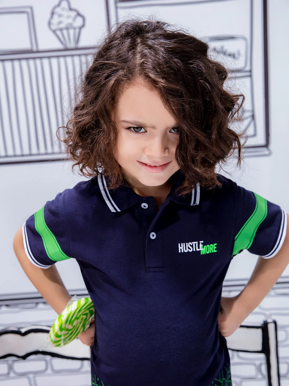 Cut & Sew Polo - EBTPS21-011 - Image 2