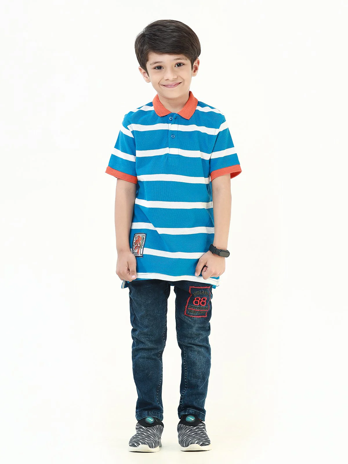 Striped Polo - EBTPS22-037