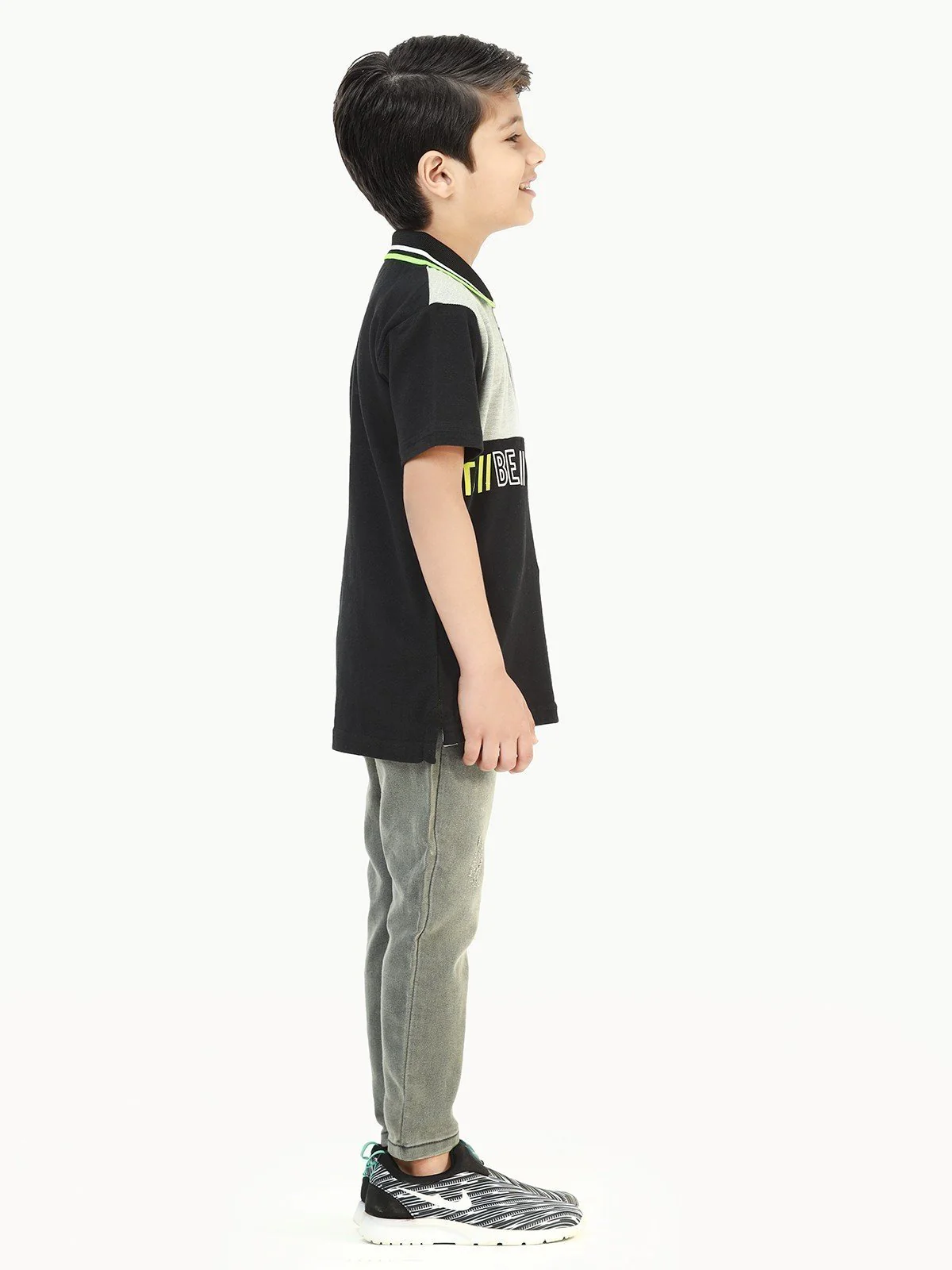 Color Block Polo - EBTPS22-041 - Image 2