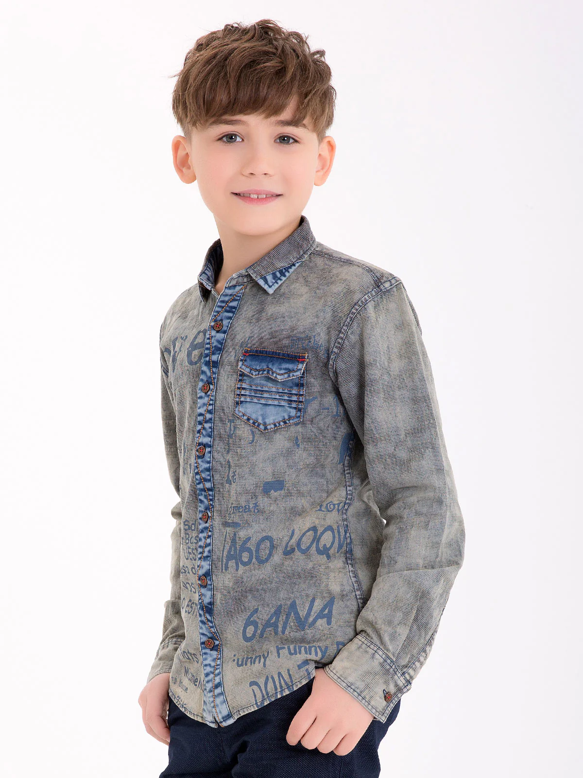 Printed Shirt - EBTS18-14340