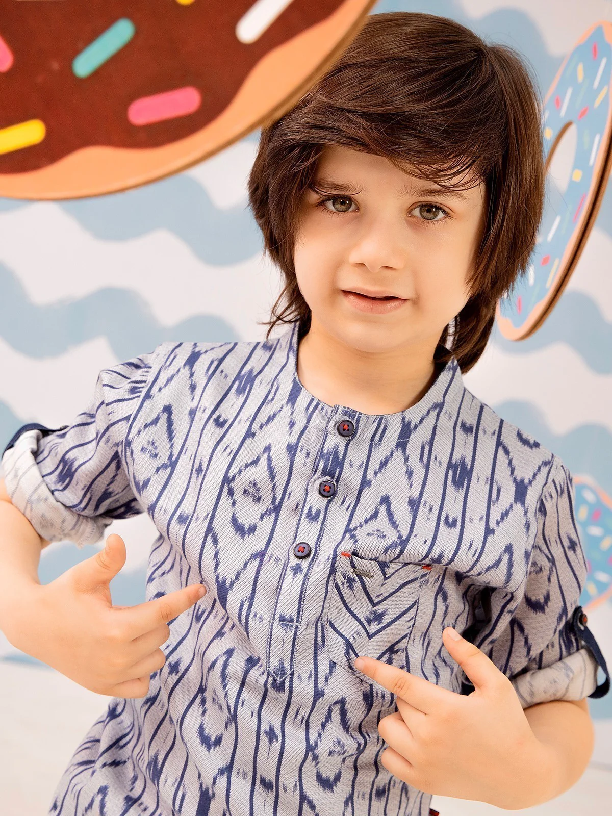 Half Sleeves Printed Shirt - EBTS20-27270 - Image 2