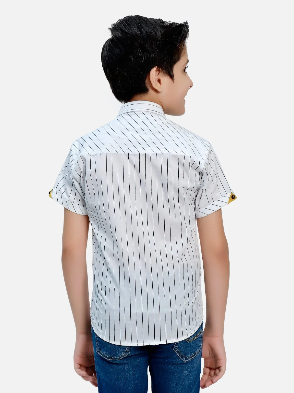 Half Sleeves Striped Shirt - EBTS20-27280 - Image 2