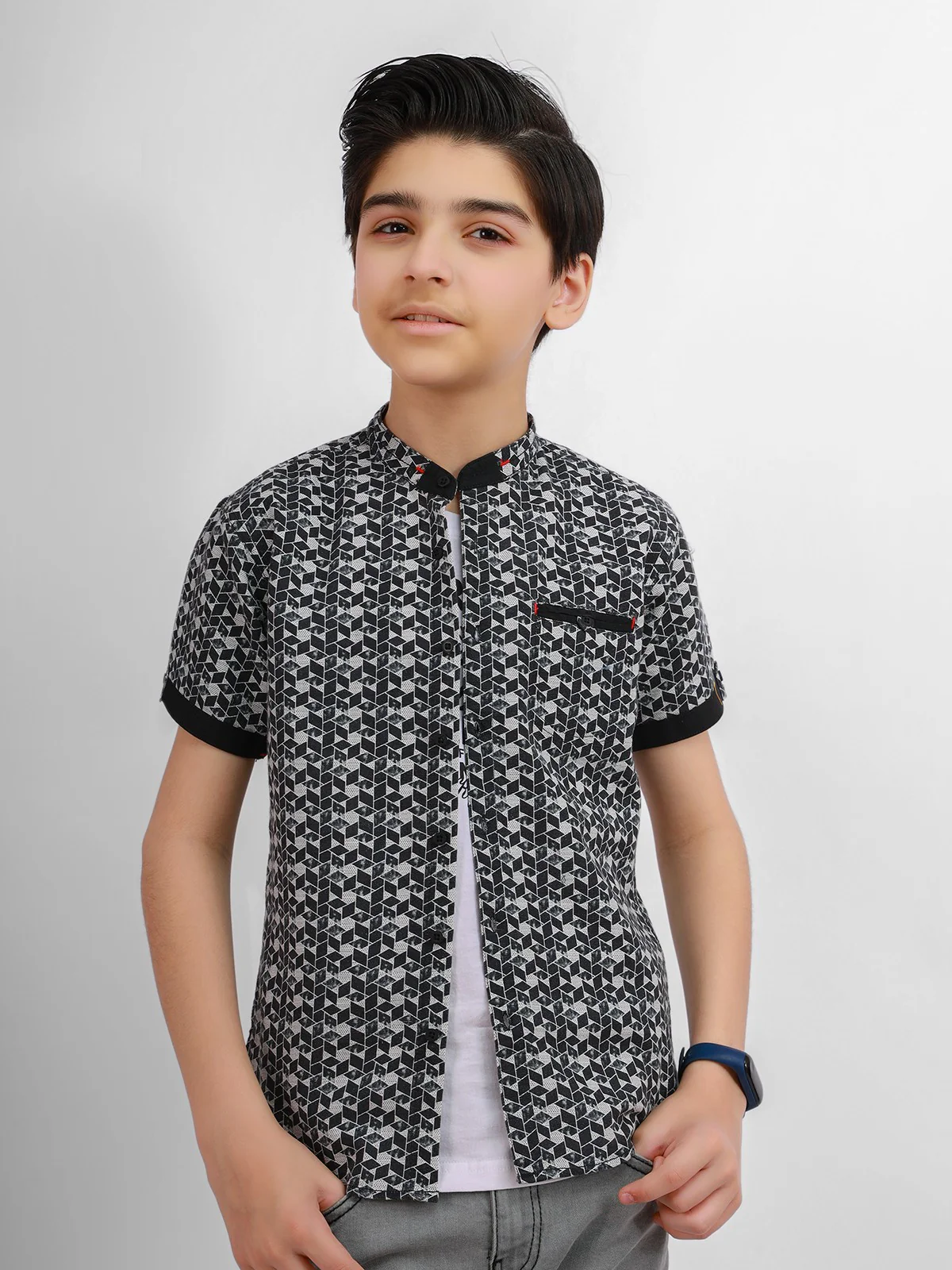 Half Sleeves Printed Shirt - EBTS20-27282