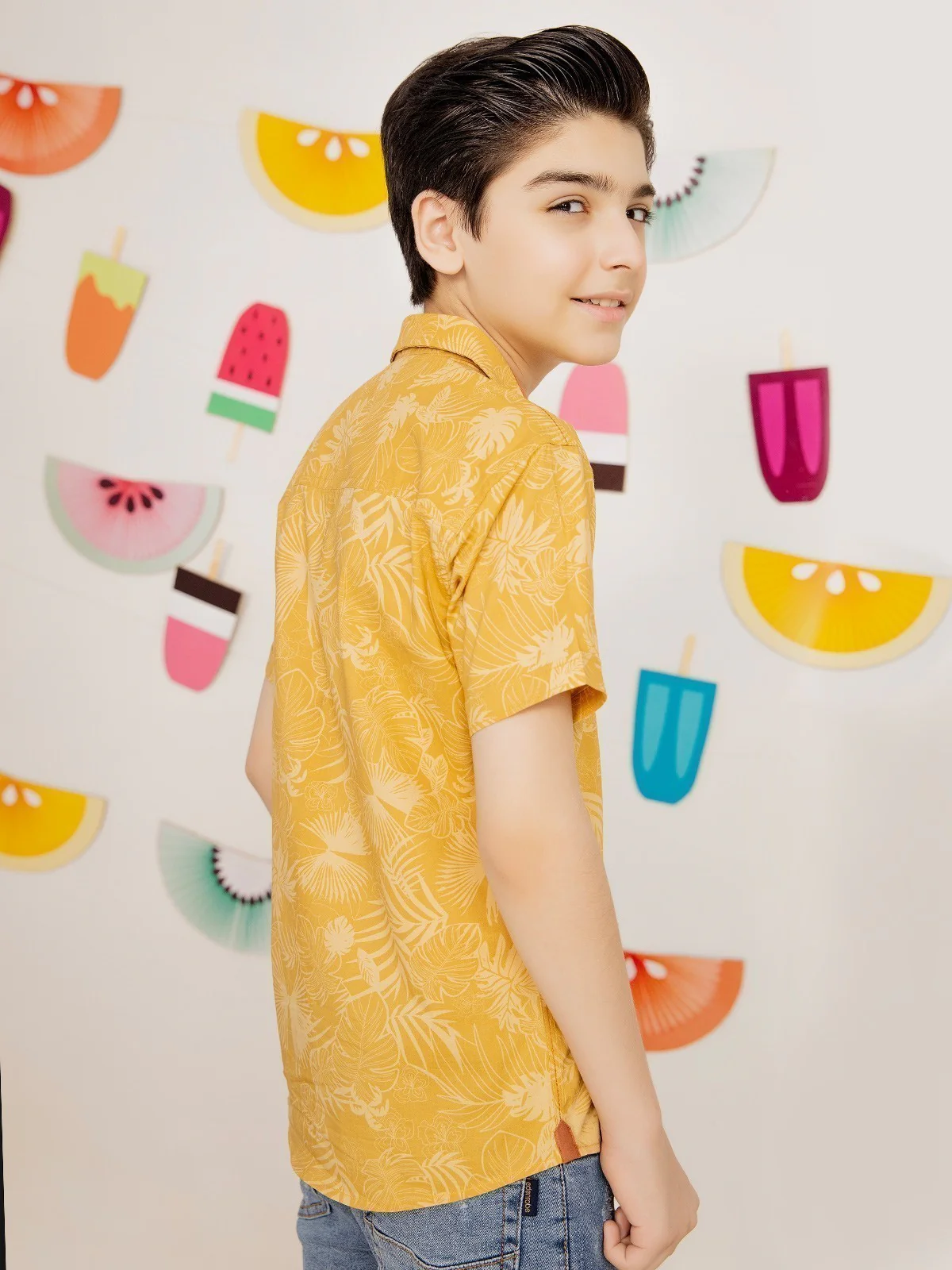 Half Sleeves Printed Shirt - EBTS21-27300 - Image 4